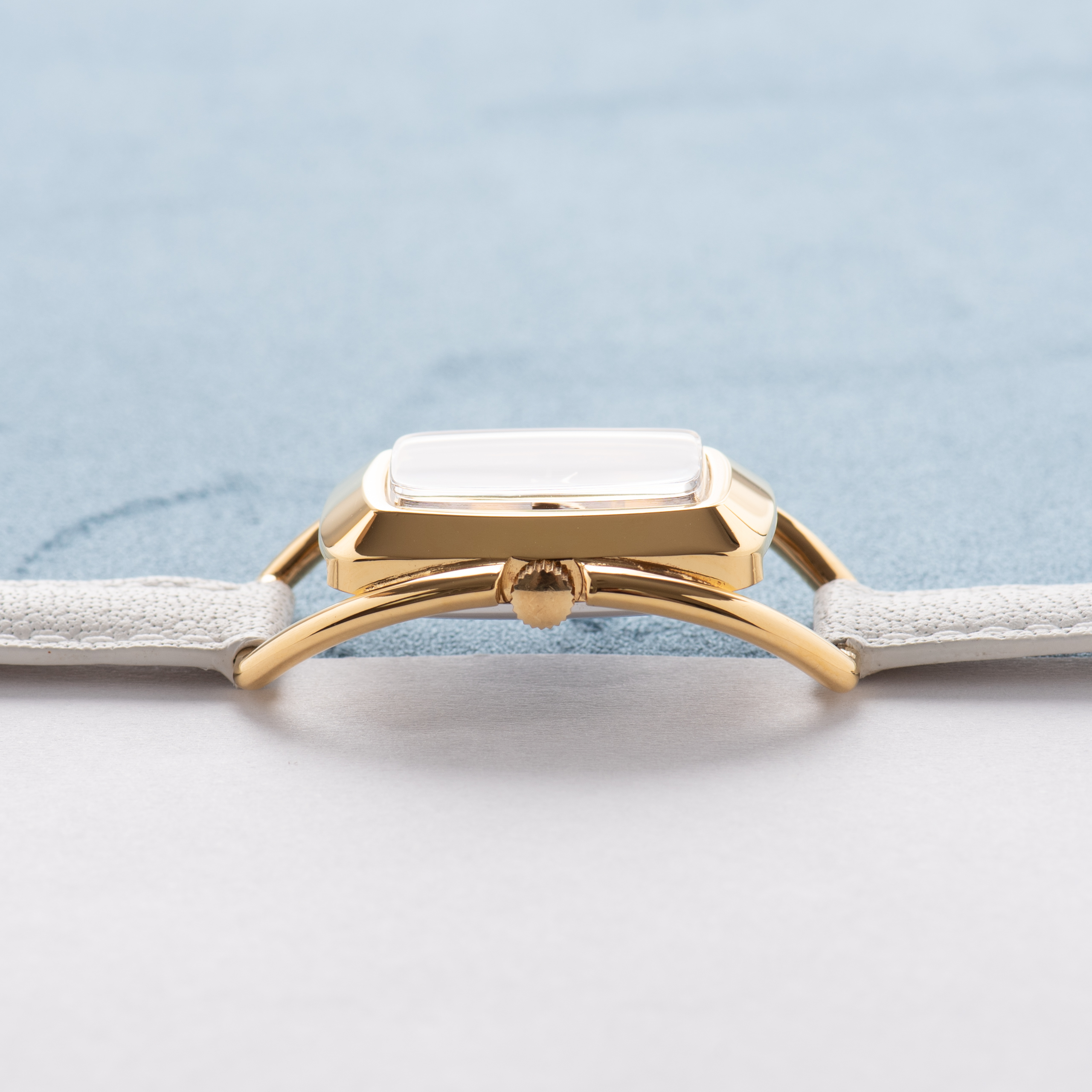View of ORNATA Etrier Caramel Dial Mécanique