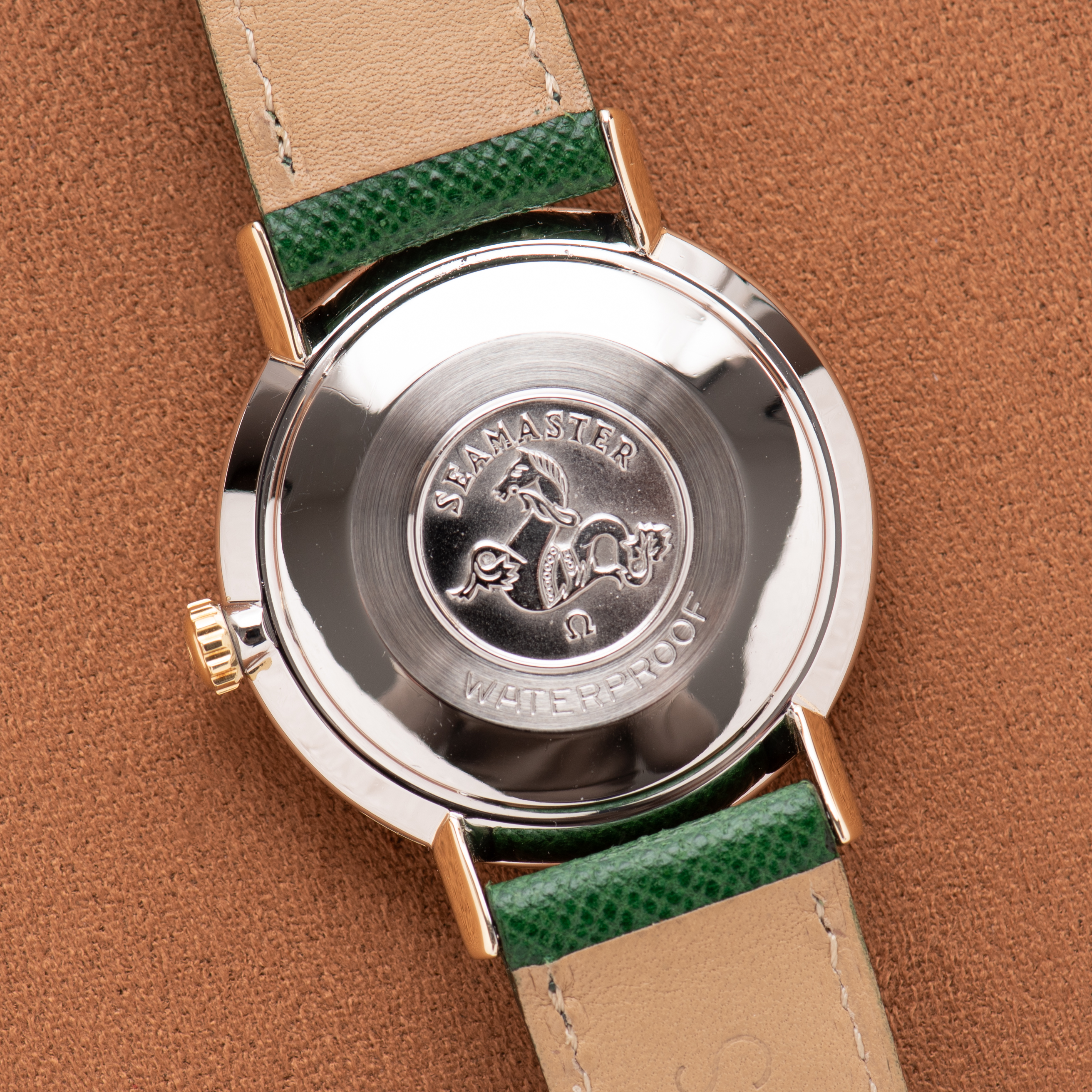 View of Omega Seamaster ‘Pre De Ville’ mécanique réf 14775-61SC from 1961