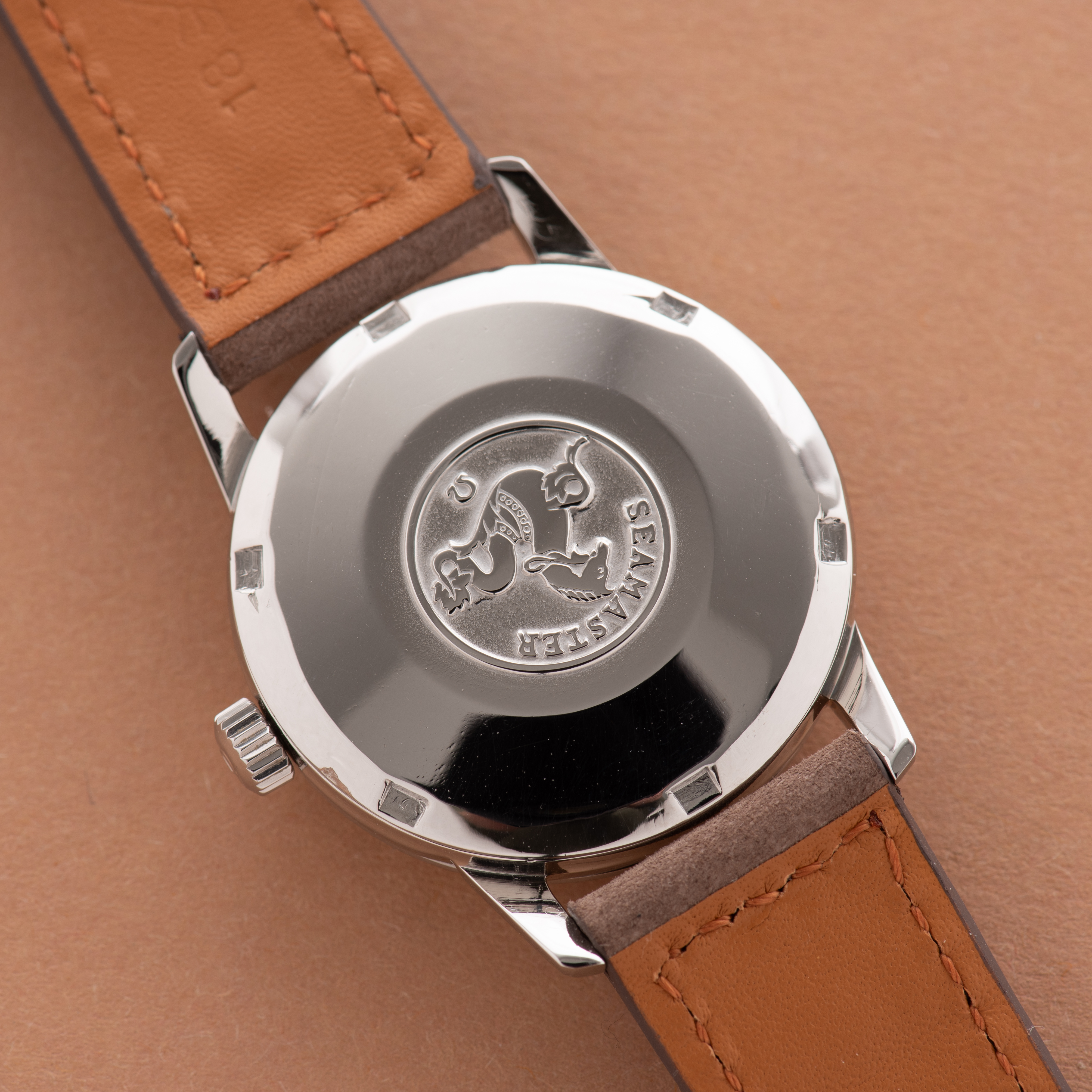 Zicht op Omega Automatic Seamaster ref 14700 1 SC cal 552 uit 1959