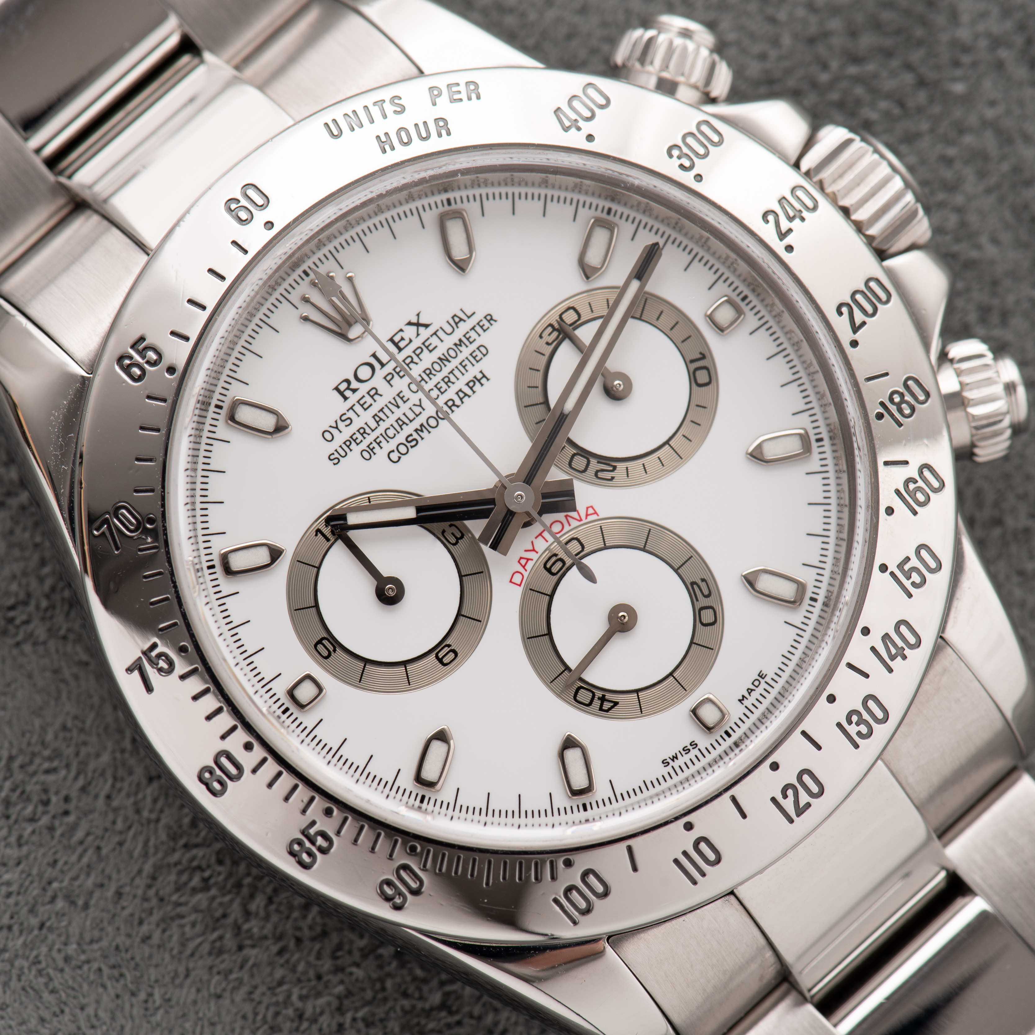 Zicht op Rolex Oyster Perpetual Daytona Cosmograph ref 116520 Volledige set vanaf 2010