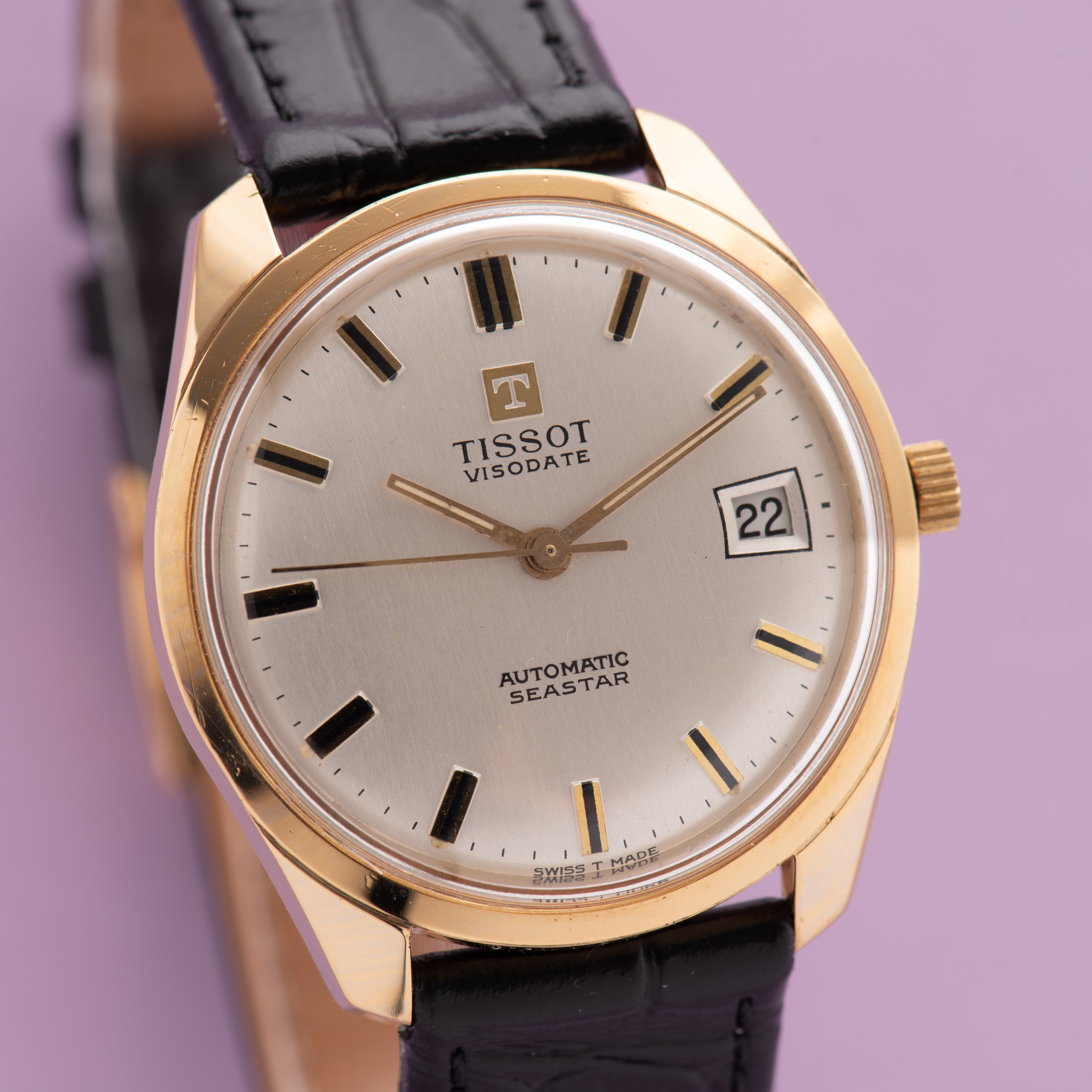 View of Tissot Visodate Automatic Seastar ref 43/444568-1 cal 784-2