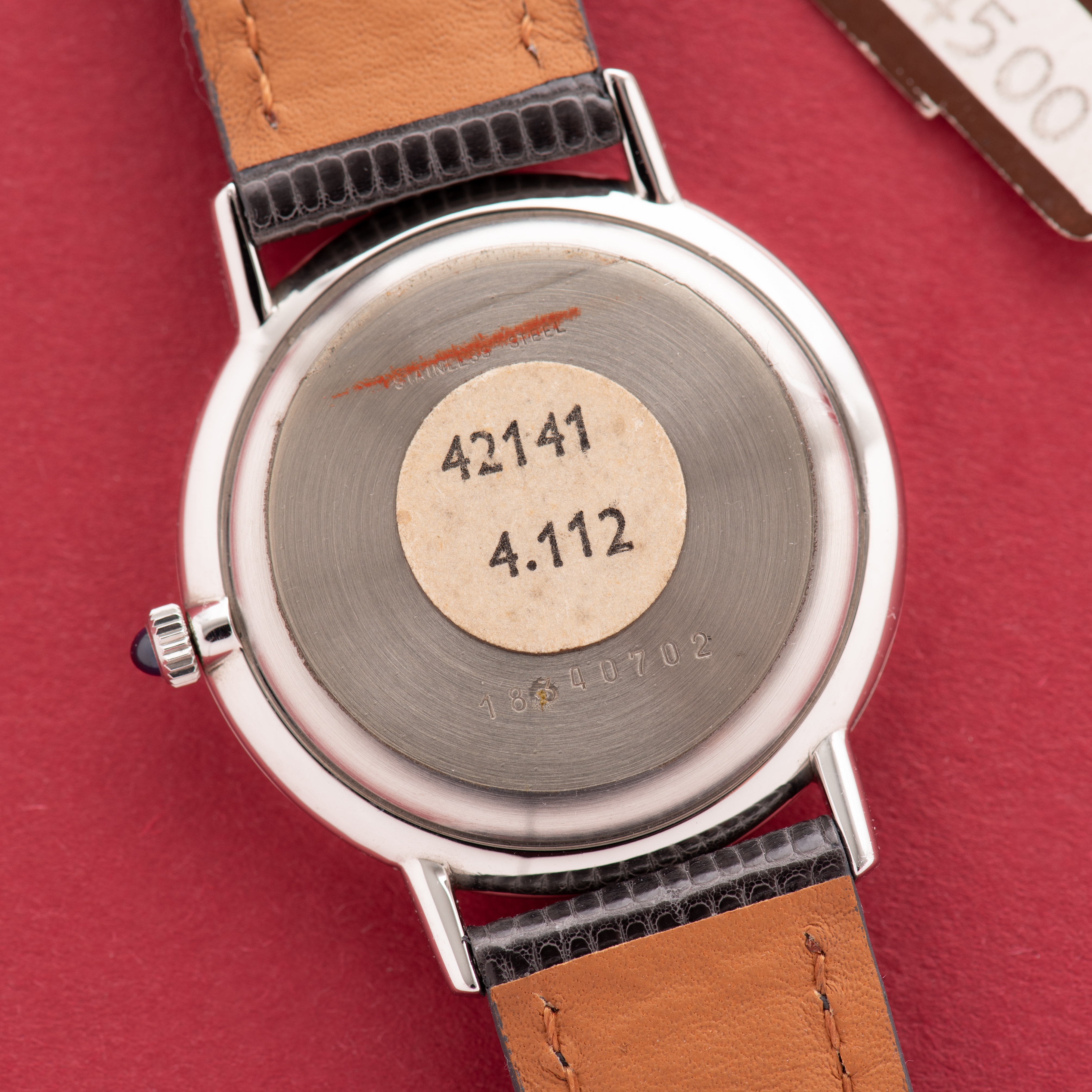 Vue de Longines Automatic Blue Tapisserie dial réf 4214 990 cal L990.1
