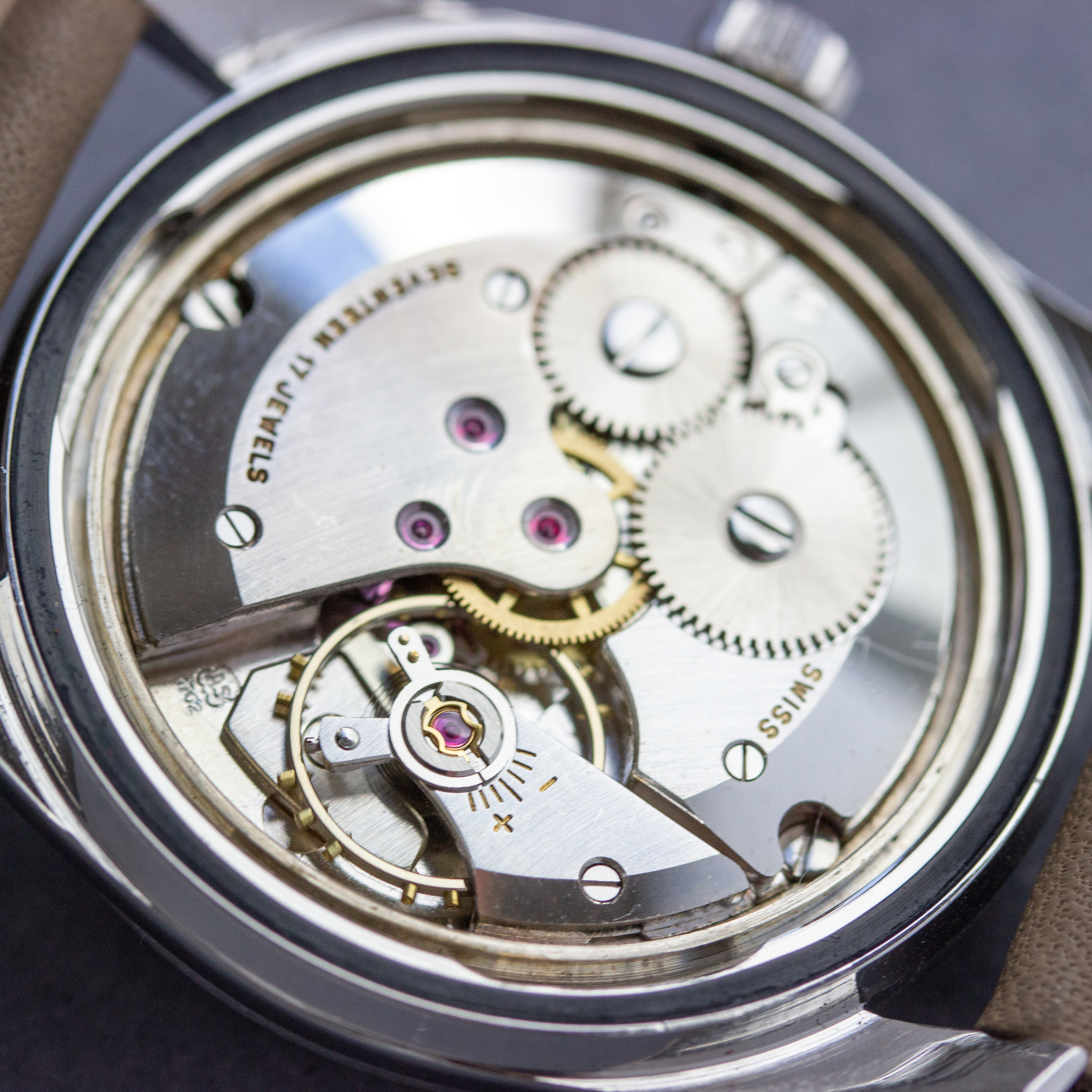Vue de Rado 21jewels Green Horse AS 1702