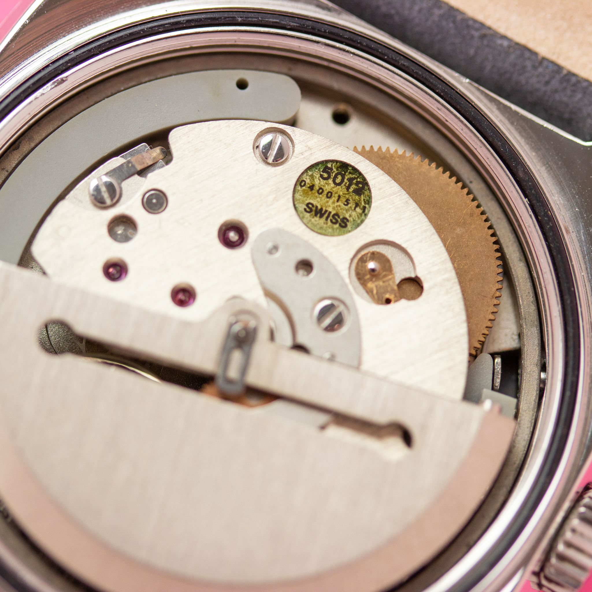 Vue de Gabriel Swiss Chronographe Lemania cal. 5012