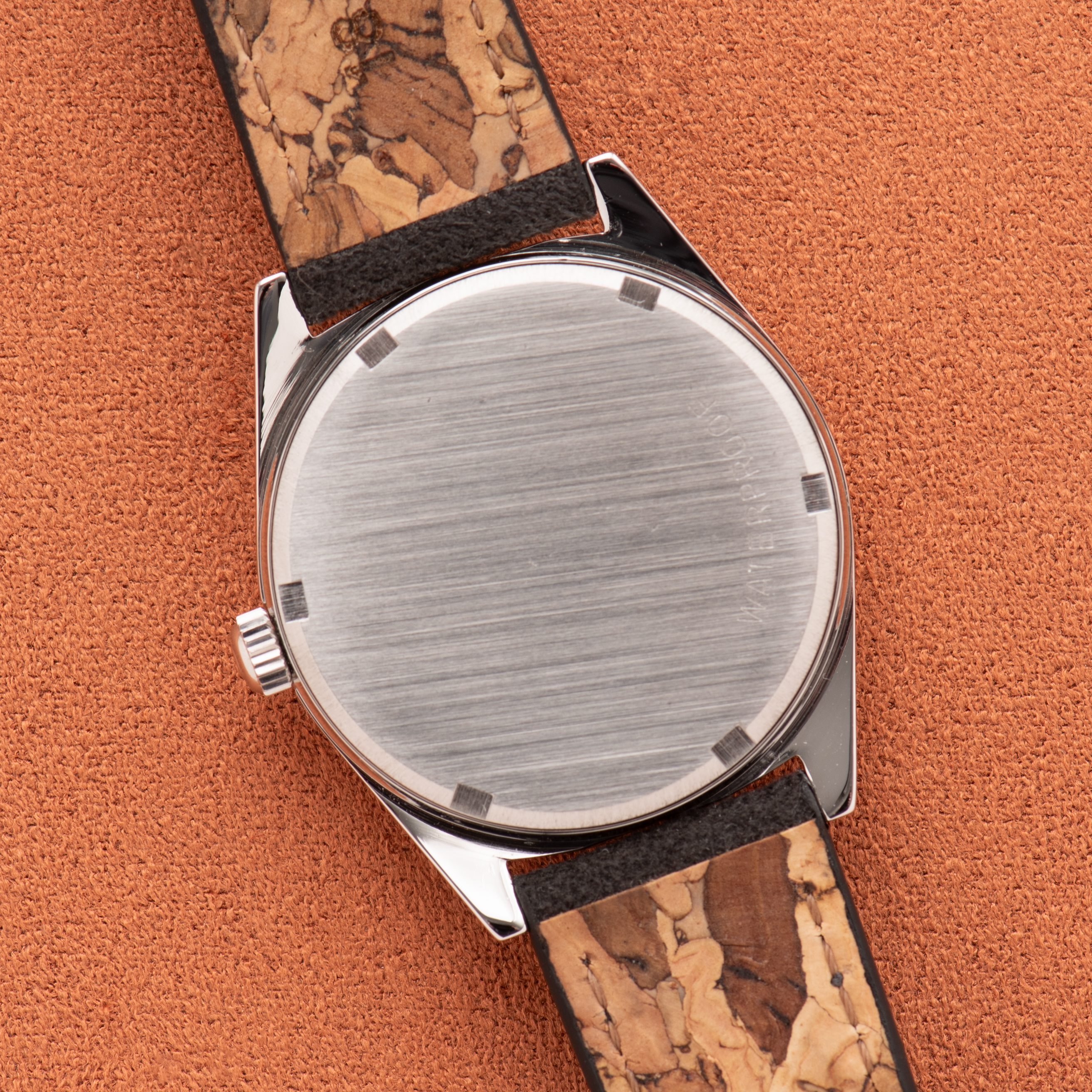 View of Omega Geneva Silver Dial mechanical ref 136,041 from 1969