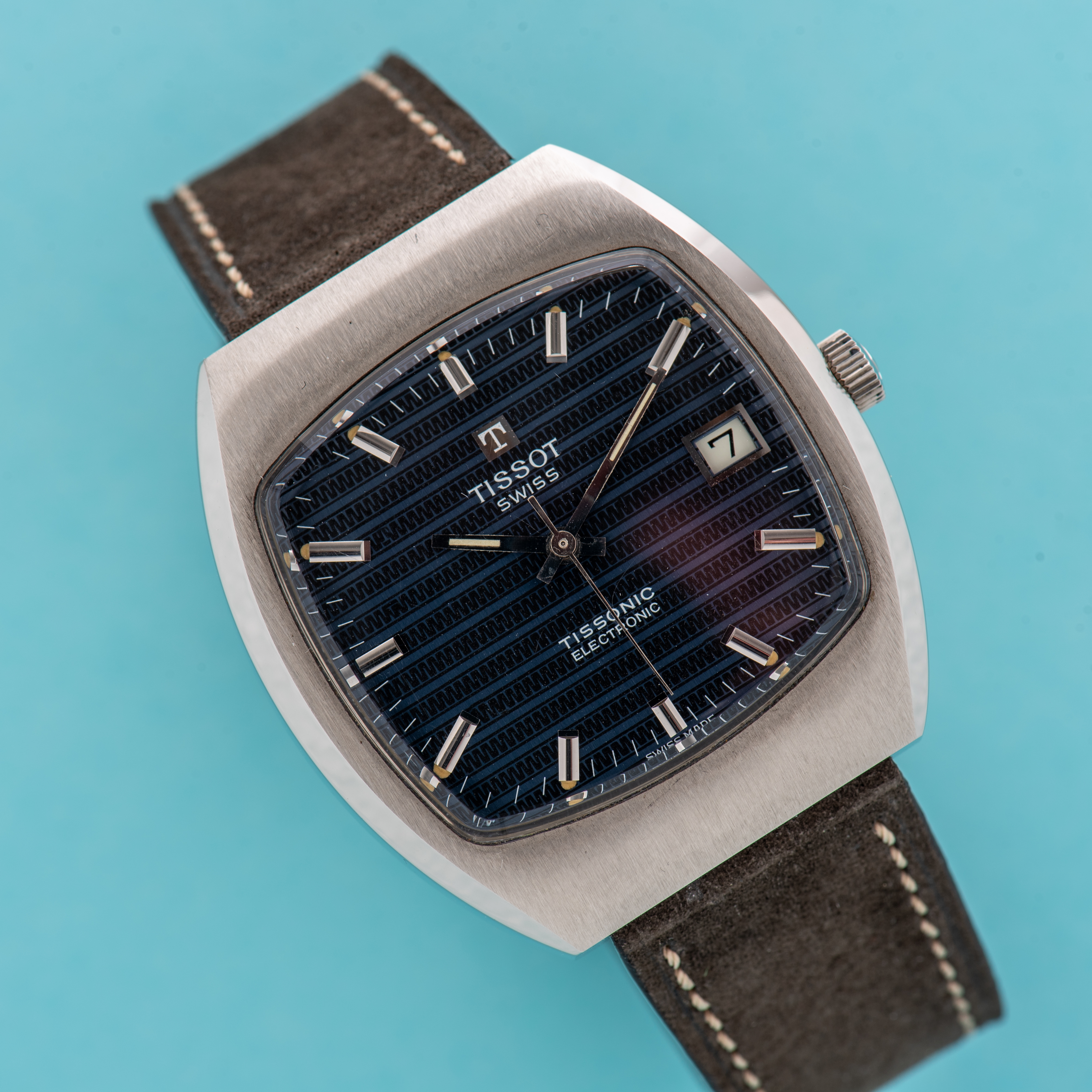 Vue de Tissot Tissonic Electronic New Old Stock cal 2010