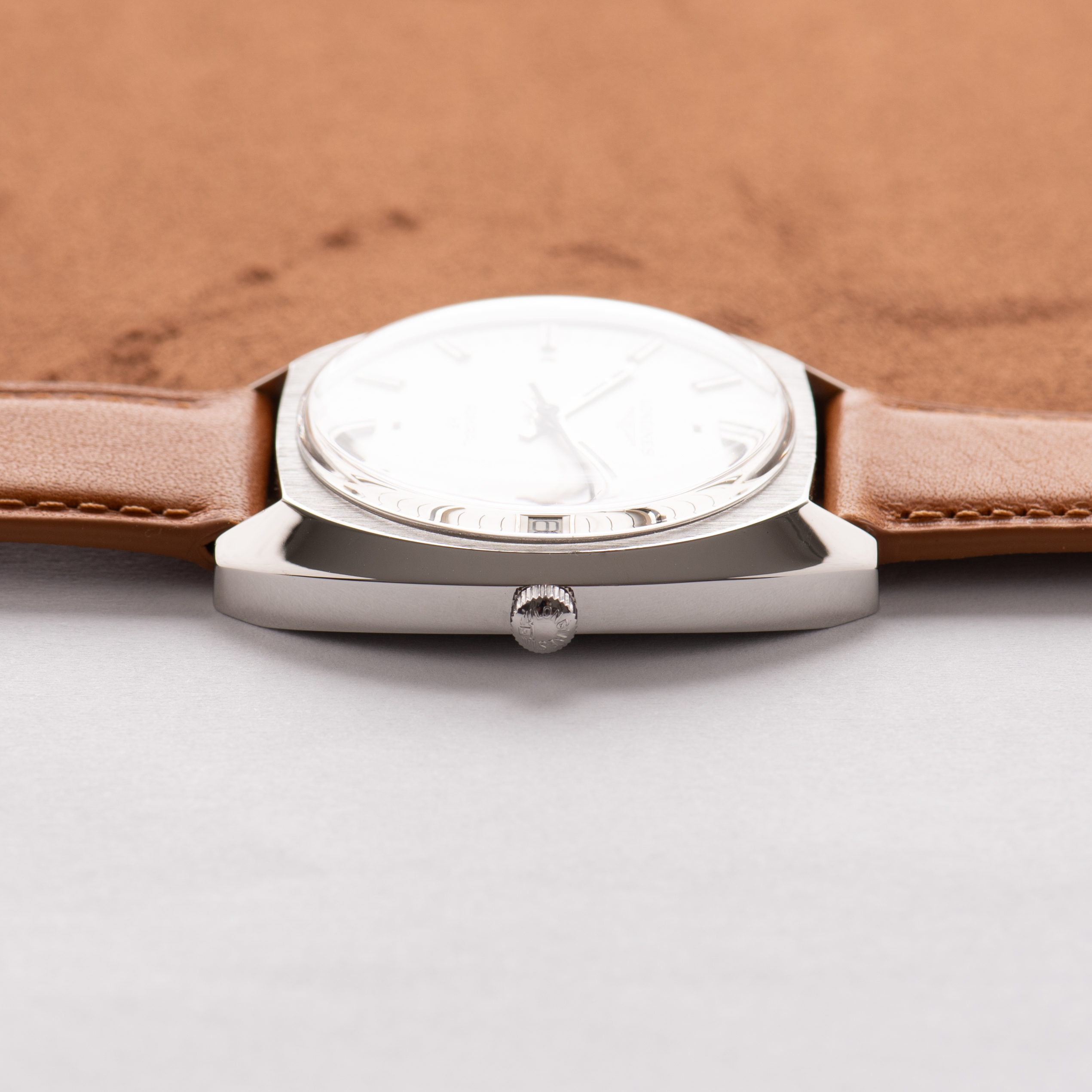 Vue de Longines Admiral HF Steel – Calibre 6952 – Réf. 2304-2 – Circa 1970-1980