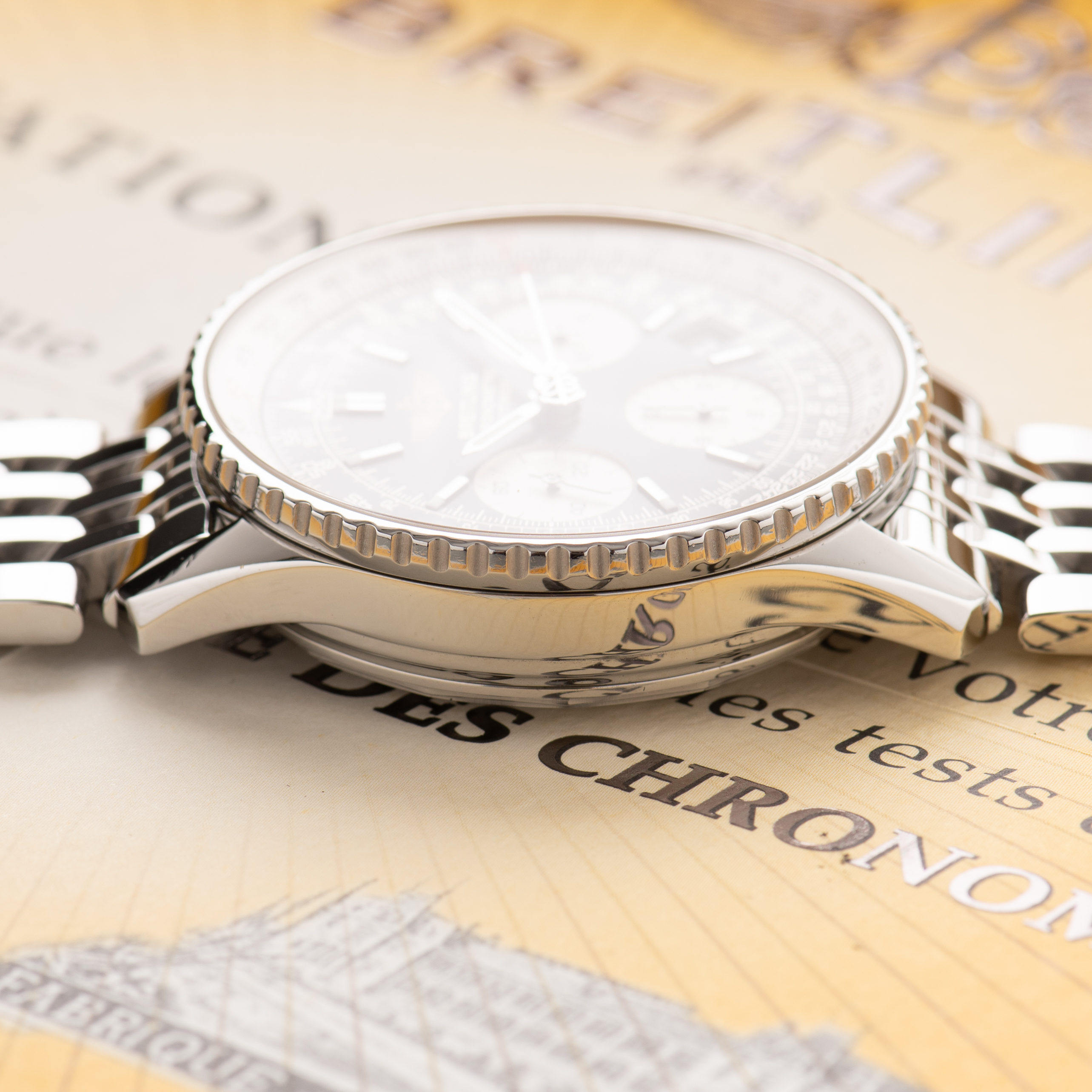 Vue de Breitling Chronometer Navitimer Chronograph A23322 Full Set from 2007