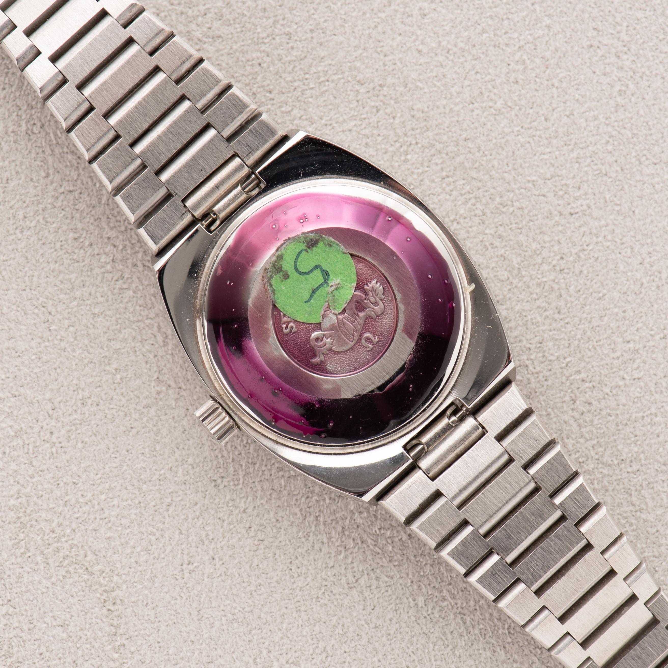 View of Omega Automatic Seamaster ref ST 766-0819 New Old Stock from 1970