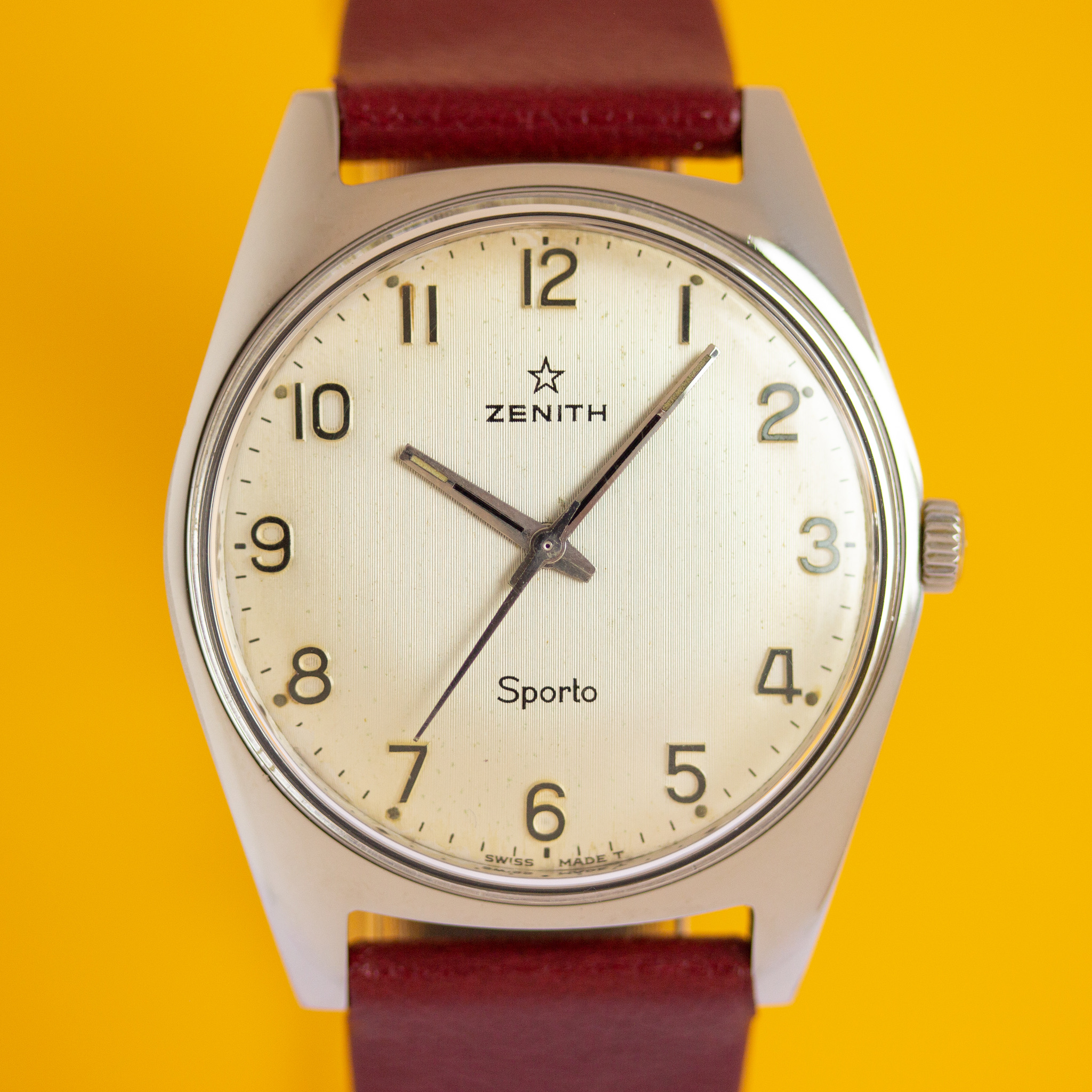 View of Zenith sporto réf 1201 4 SP cal 2542