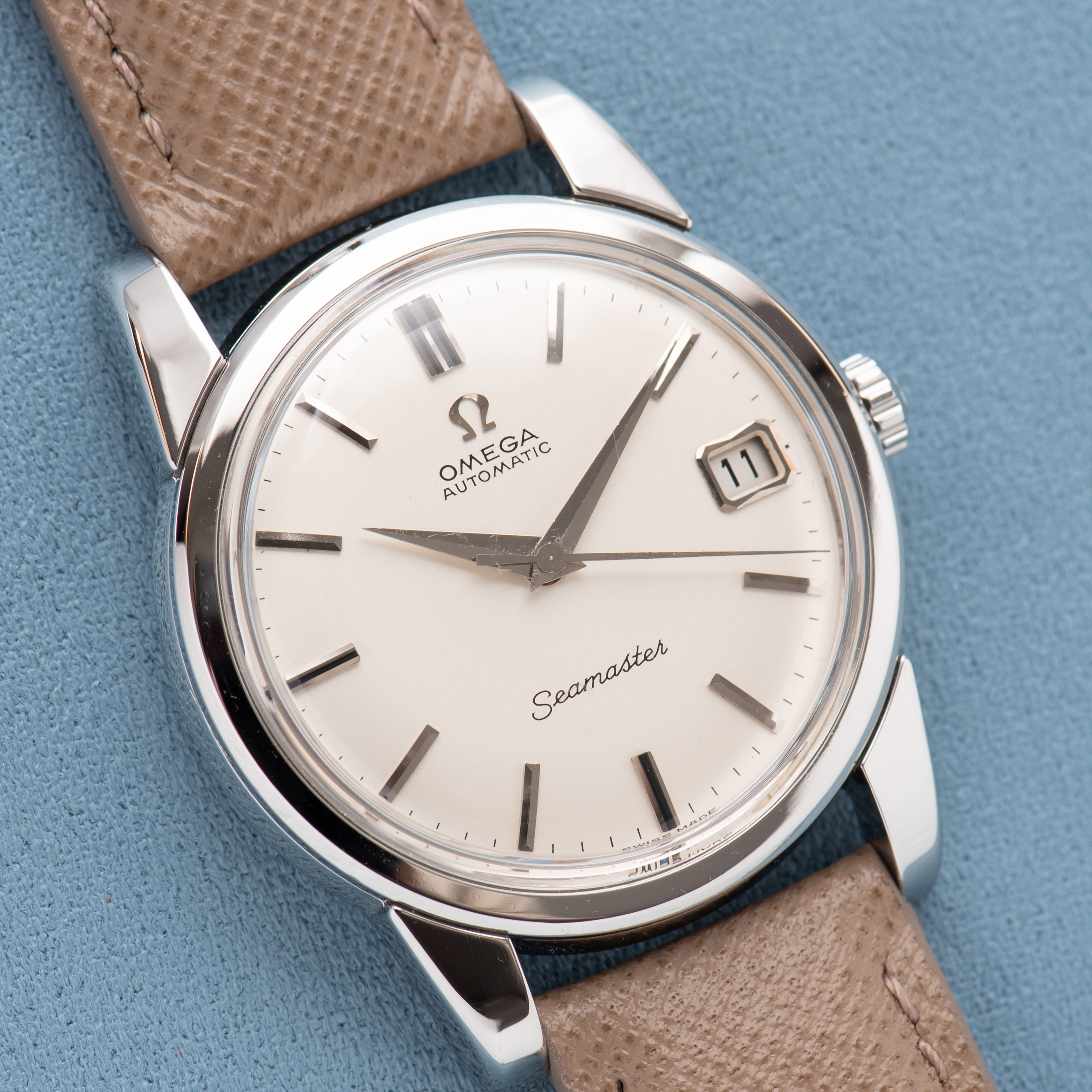 Vue de Omega Automatic Seamaster Steel Réf 166.009 from 1963