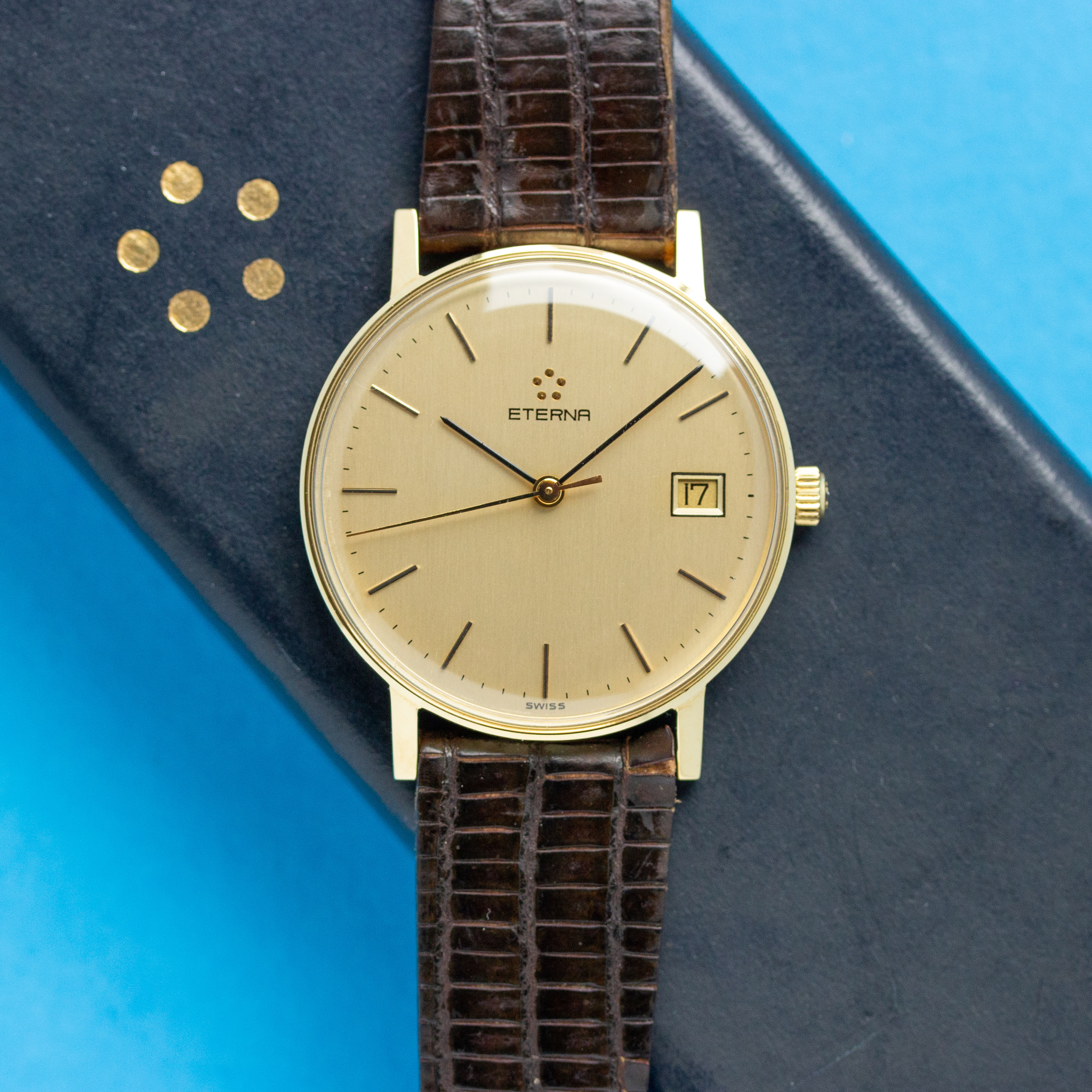 Vue de Eterna mécanique réf 454.2095.68 en or 18k