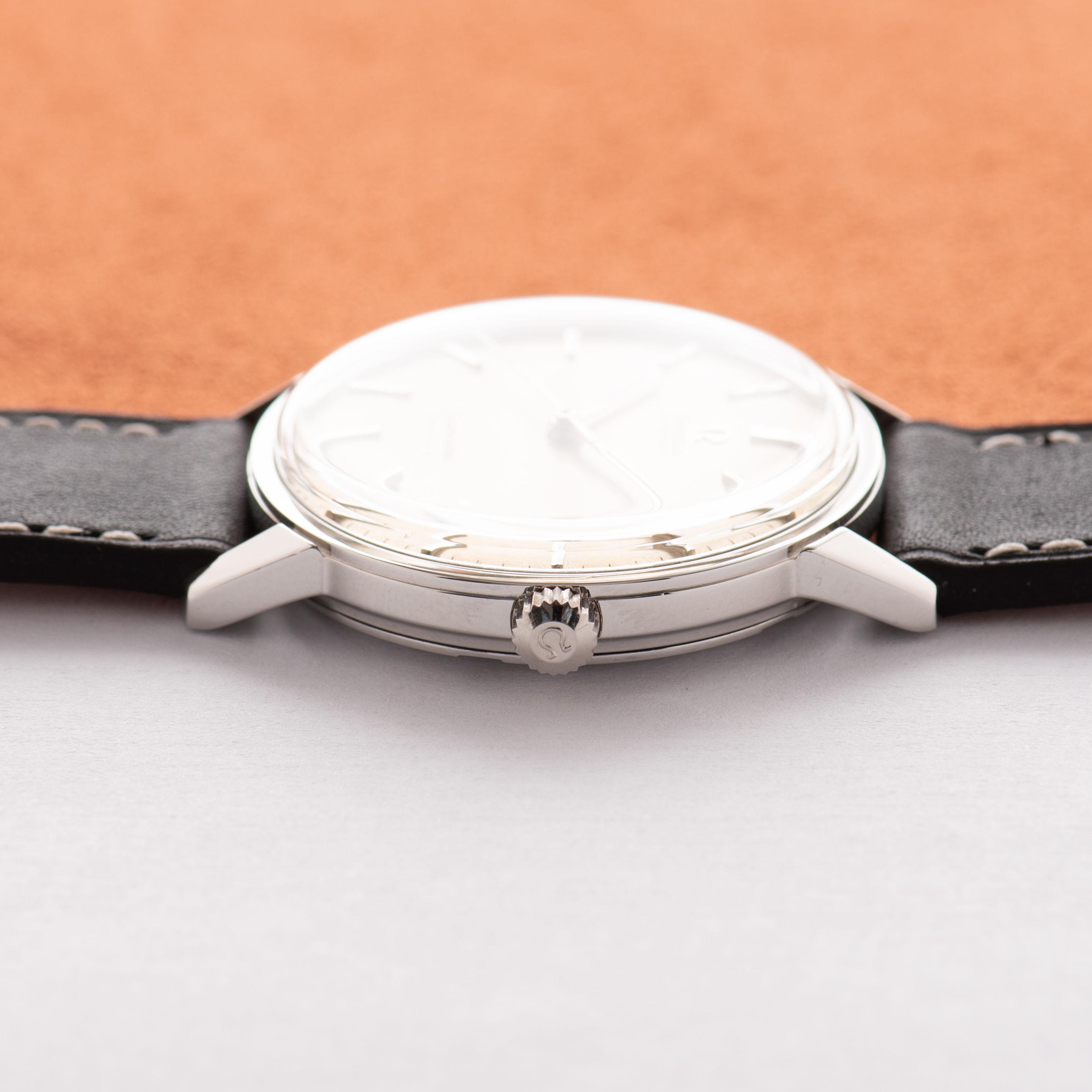 Vue de Omega Automatic Seamaster Genève réf 165.002 cal 552 "double signature"