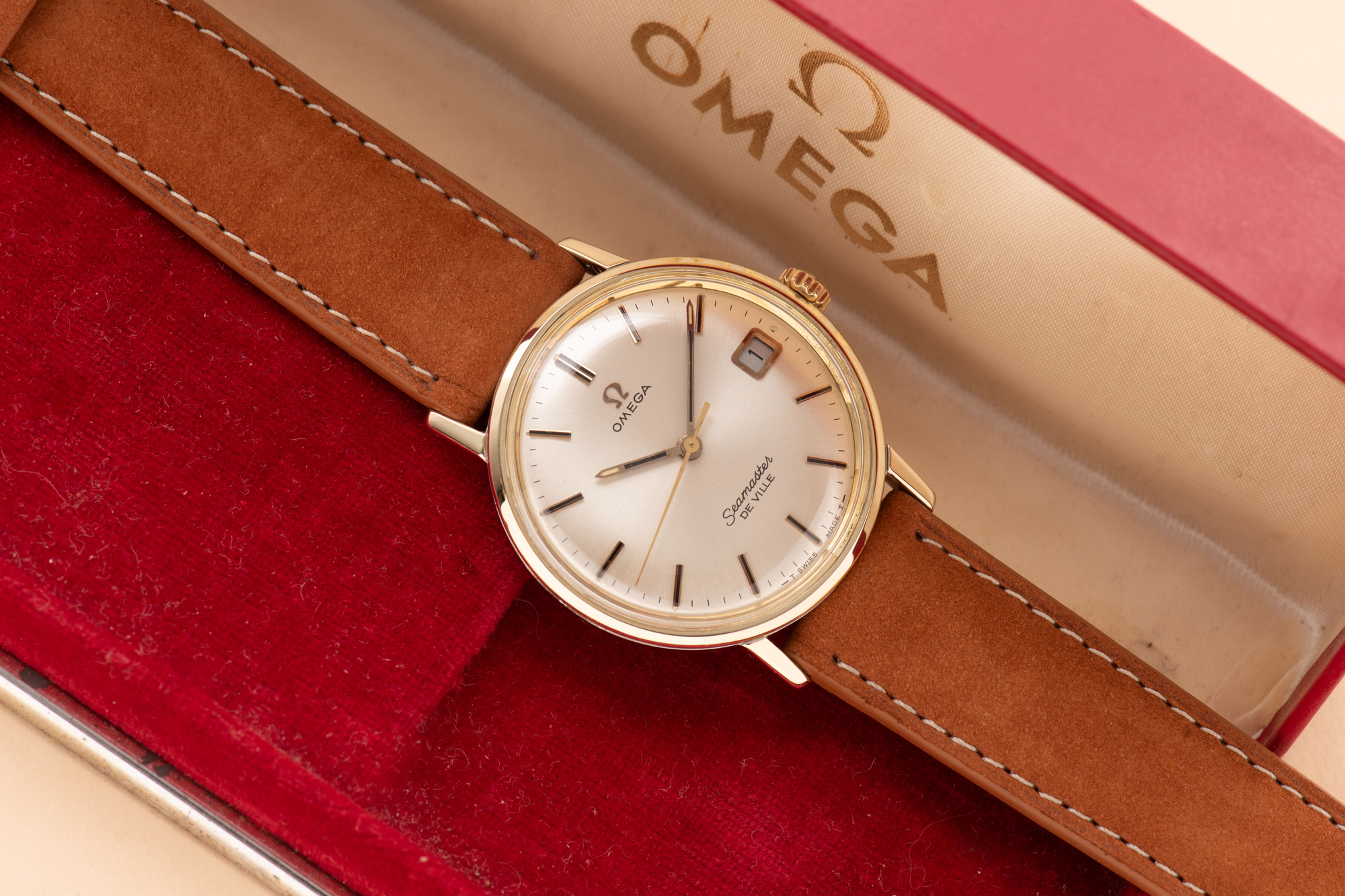 Omega Seamaster De Ville Date Gold/Steel Réf 136.020 from 1968