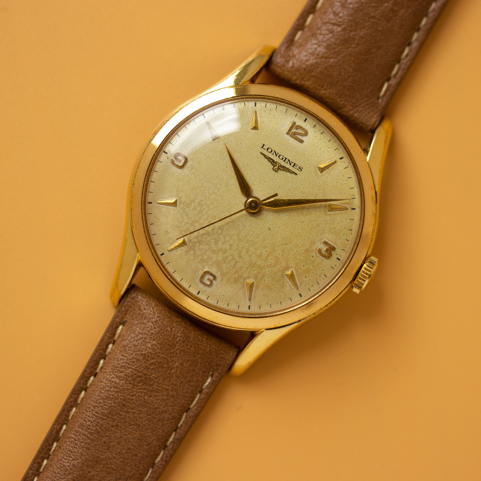 View of Longines mécanique réf 6419-2 17 cal 1268z