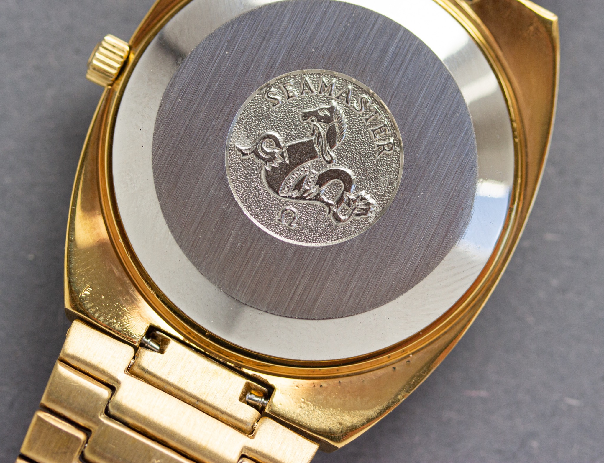 View of Omega Seamaster Automatic cal 1020 ref 166.0216