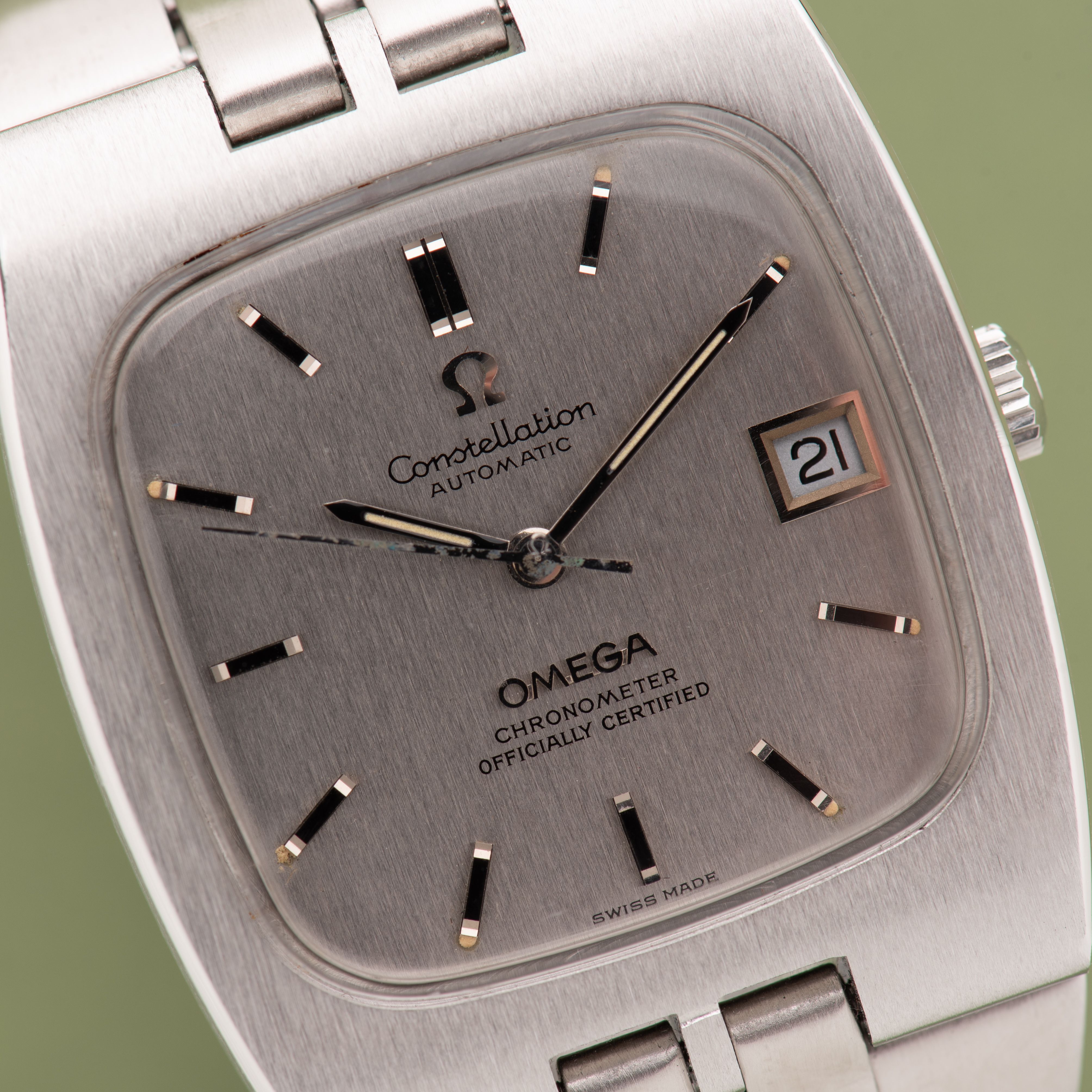Vue de Omega Constellation Automatic Chronometer cal 1001 réf 168.047 from 1969