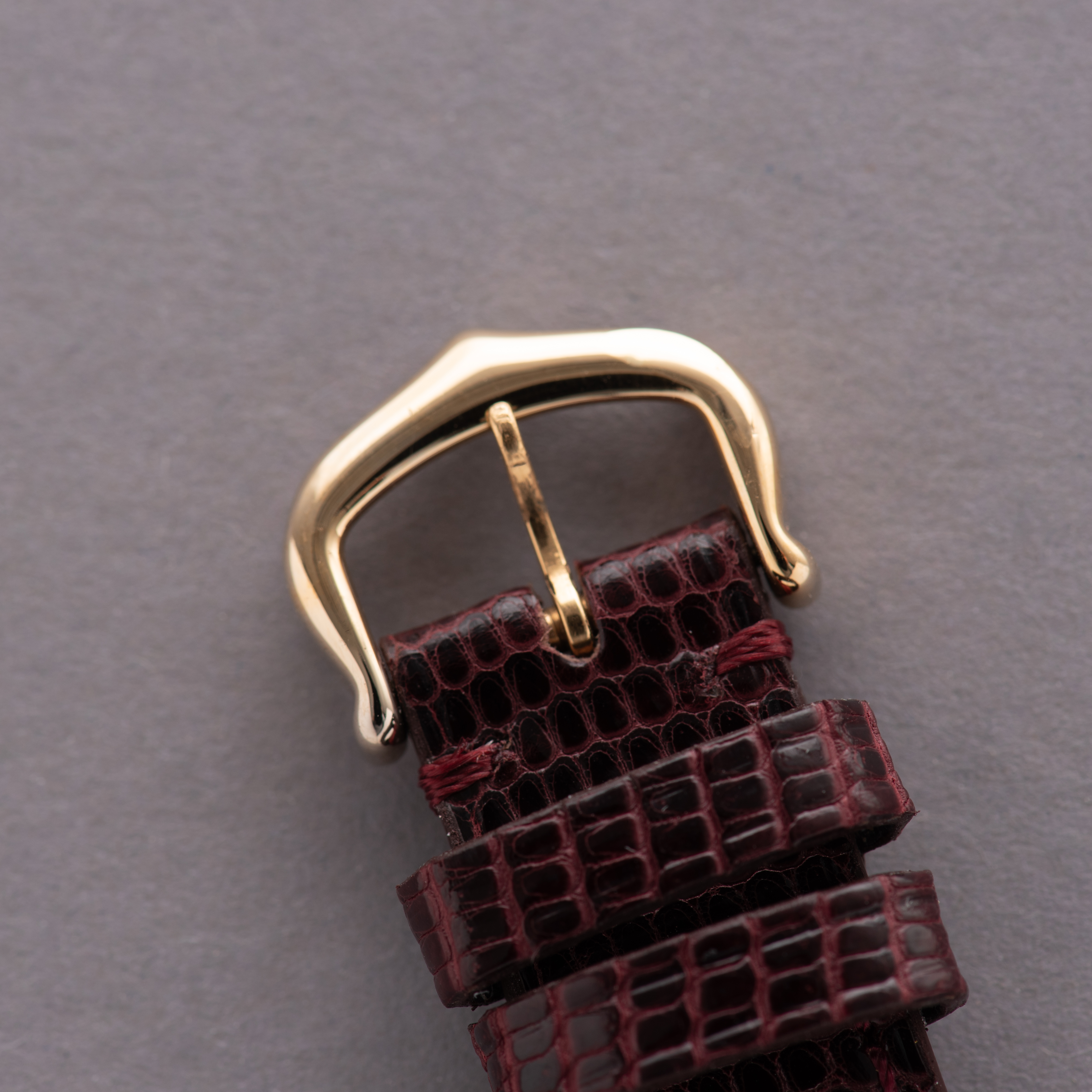 View of Cartier Tank Louis Paris Lady Gold 18k from 1980