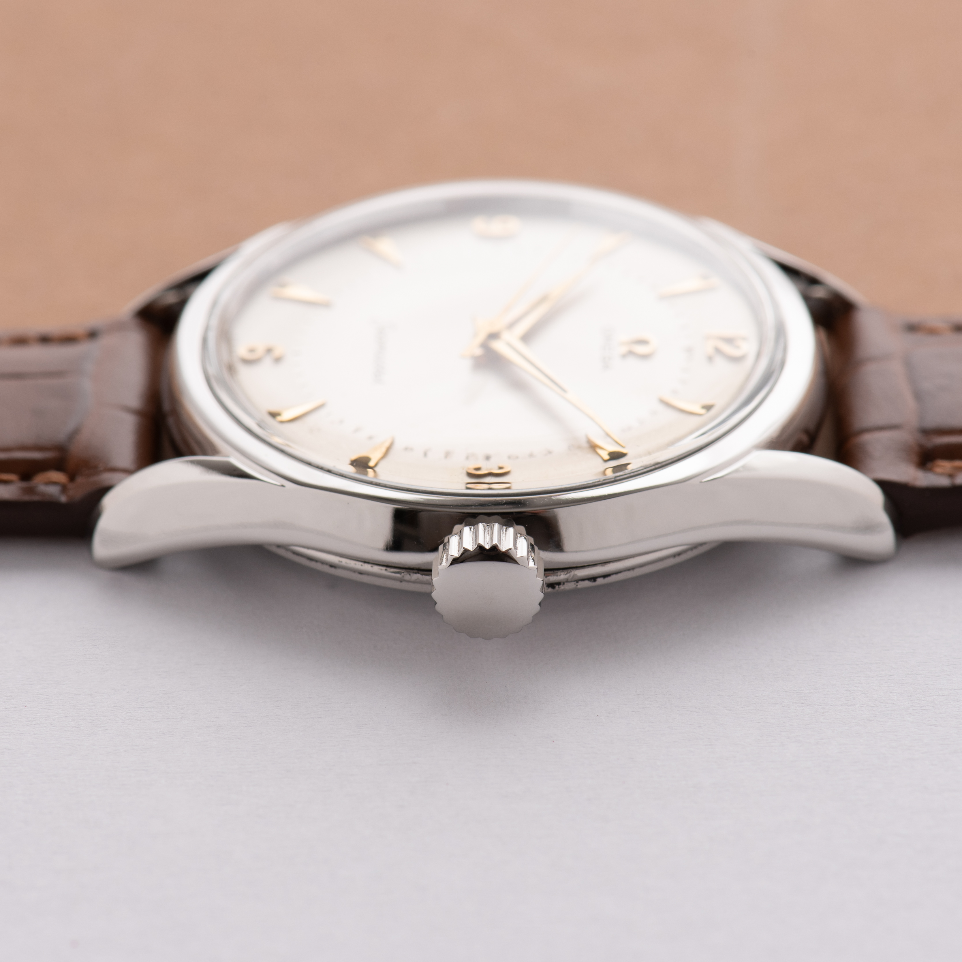 Zicht op Omega Seamaster réf 2792-5 SC cal 283 from 1954