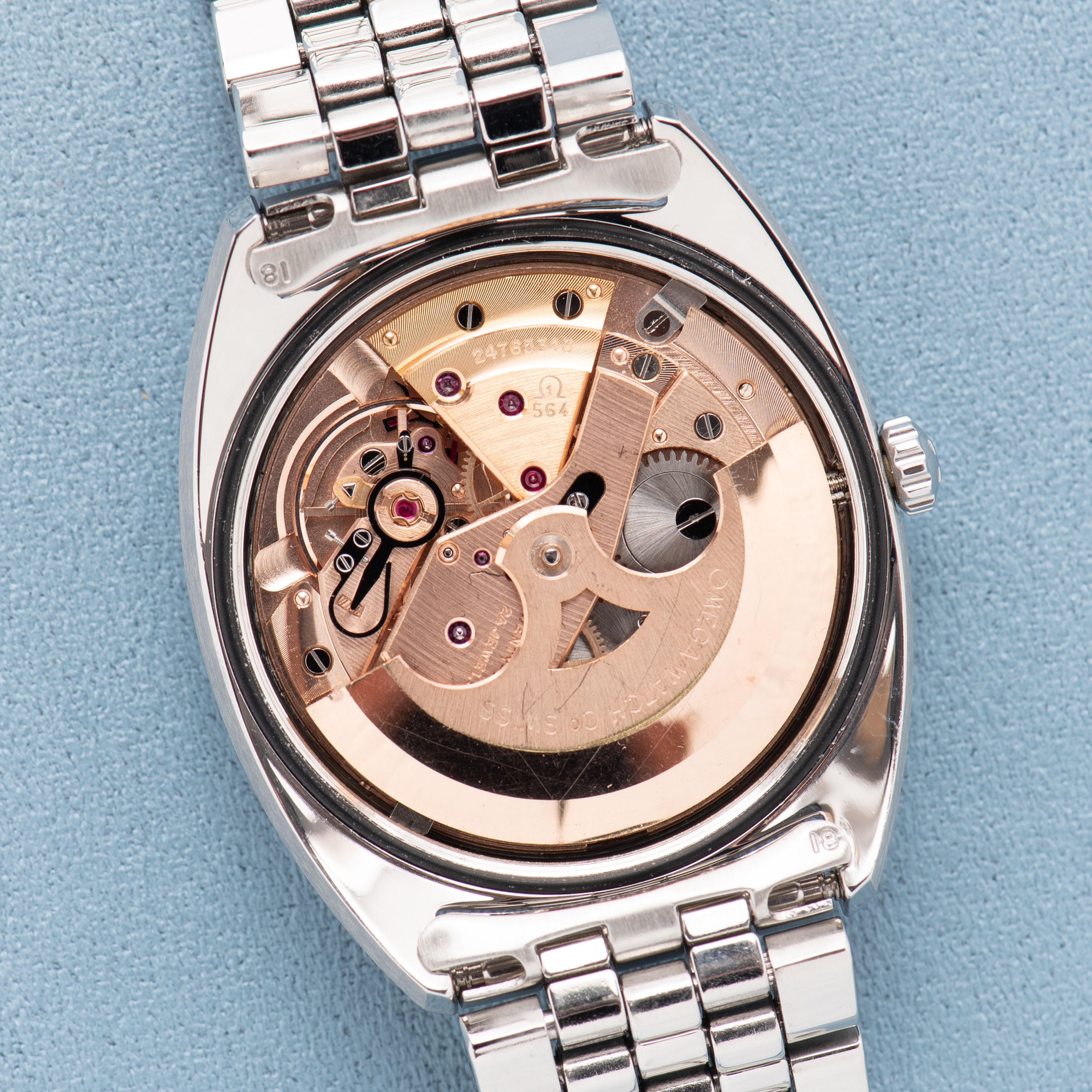 Zicht op Omega Automatic Chronometer Constellation