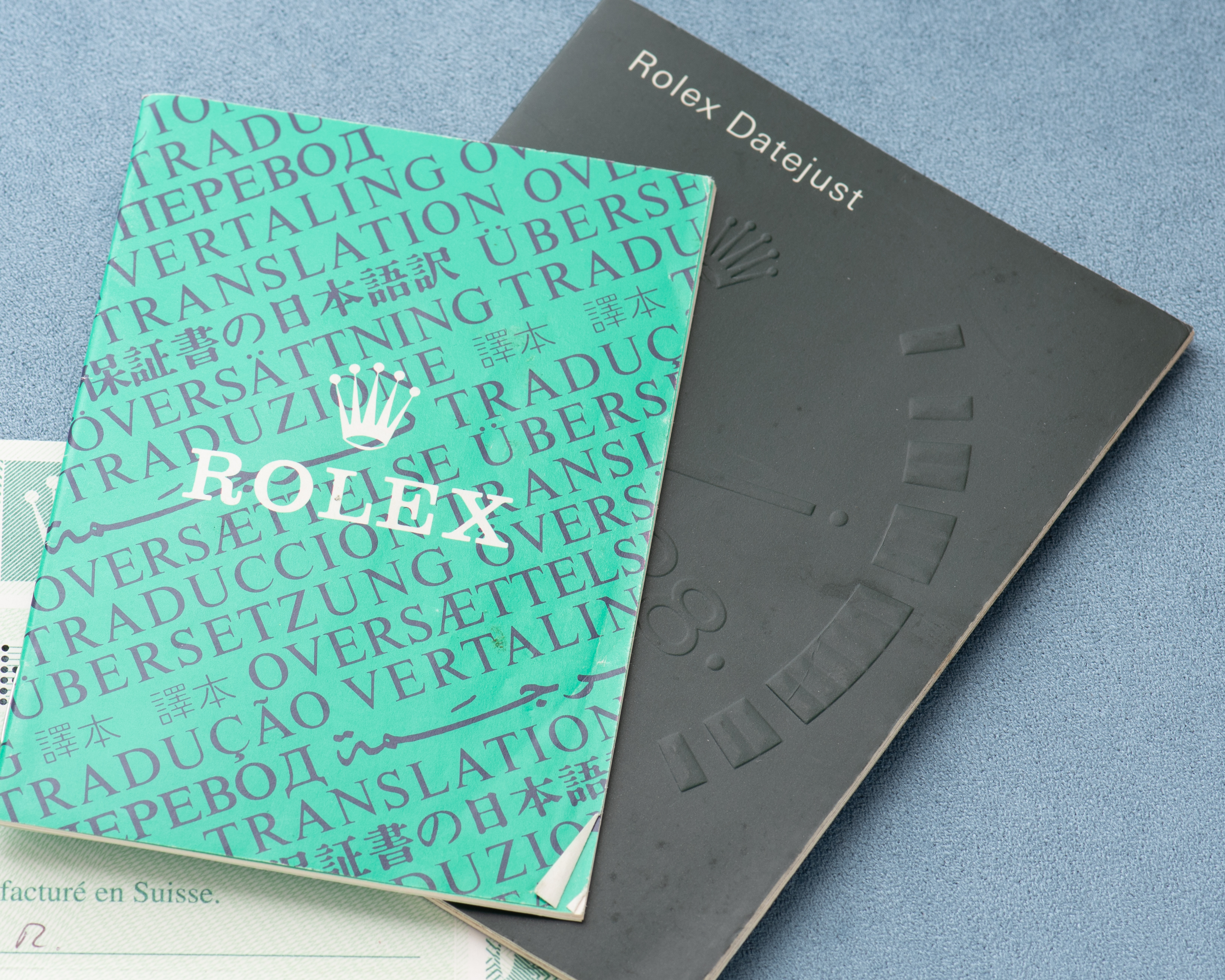 Vue de Rolex Oyster Datejust 31mm Black Dial Réf 78274 With Papers