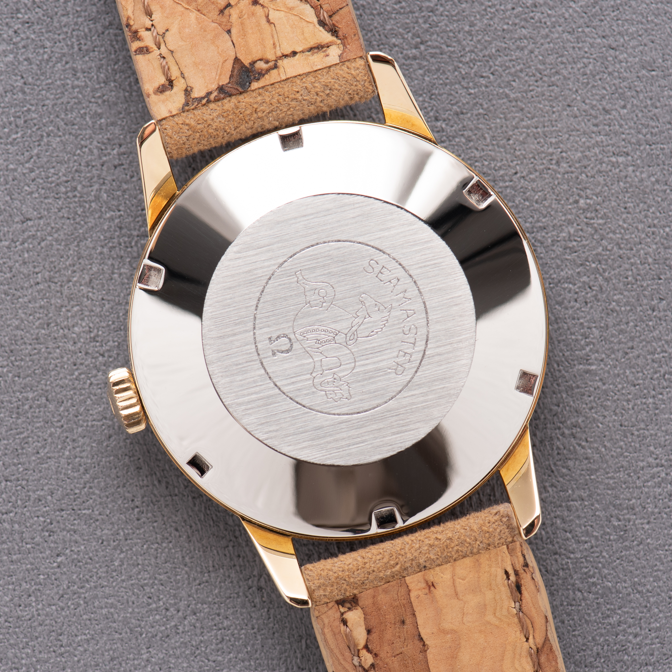 Vue de Omega Seamaster 30 "Linen Dial" GoldPlated LIKE NEW from 1963 Réf 135.007