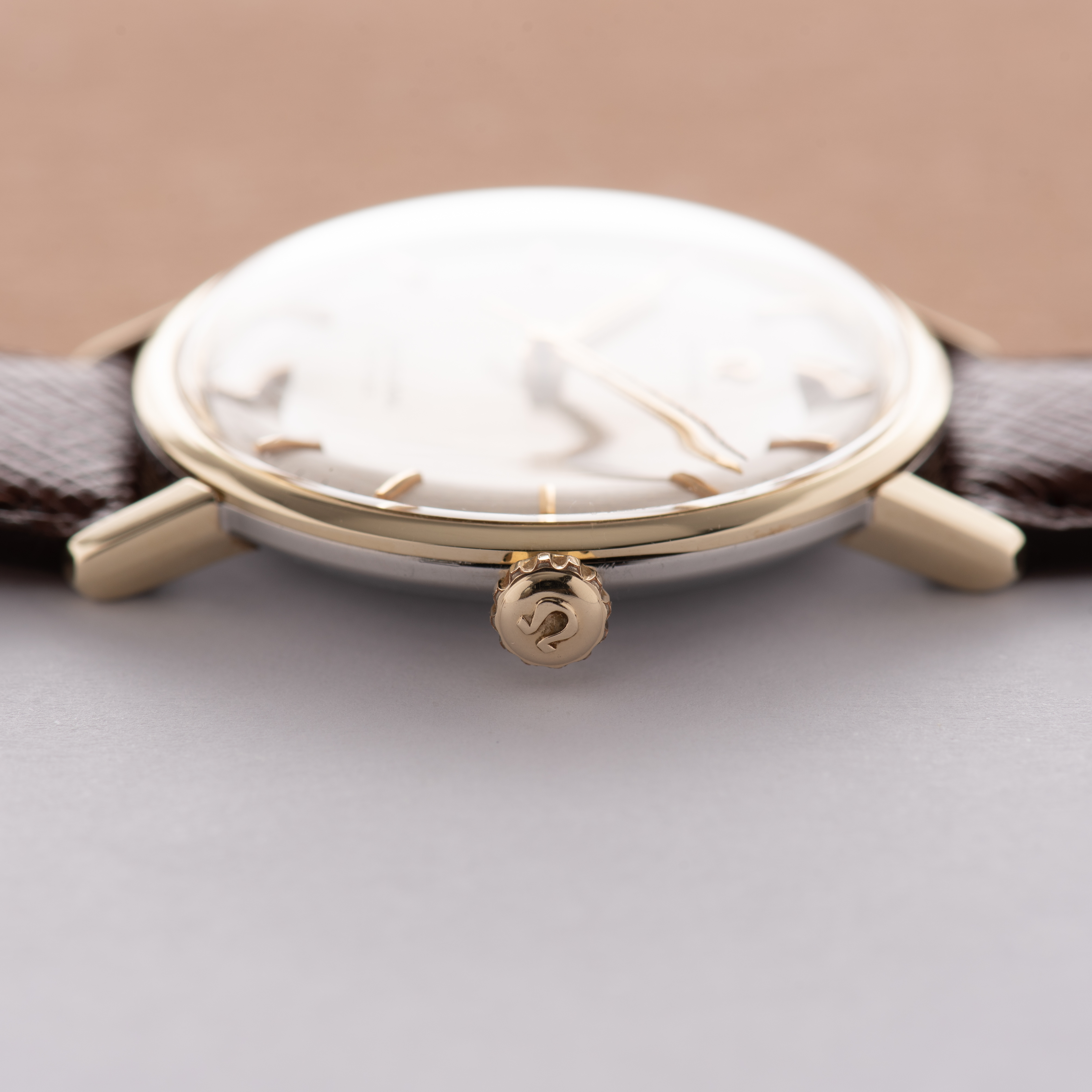 View of Omega Seamaster De Ville Date Gold/Steel Ref 14915-62 SC from 1962