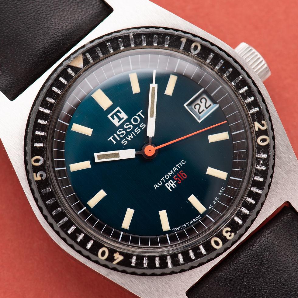 Thumbnail: Tissot Swiss Automatic PR516 Édition « Roger Moore » réf 44622-6X