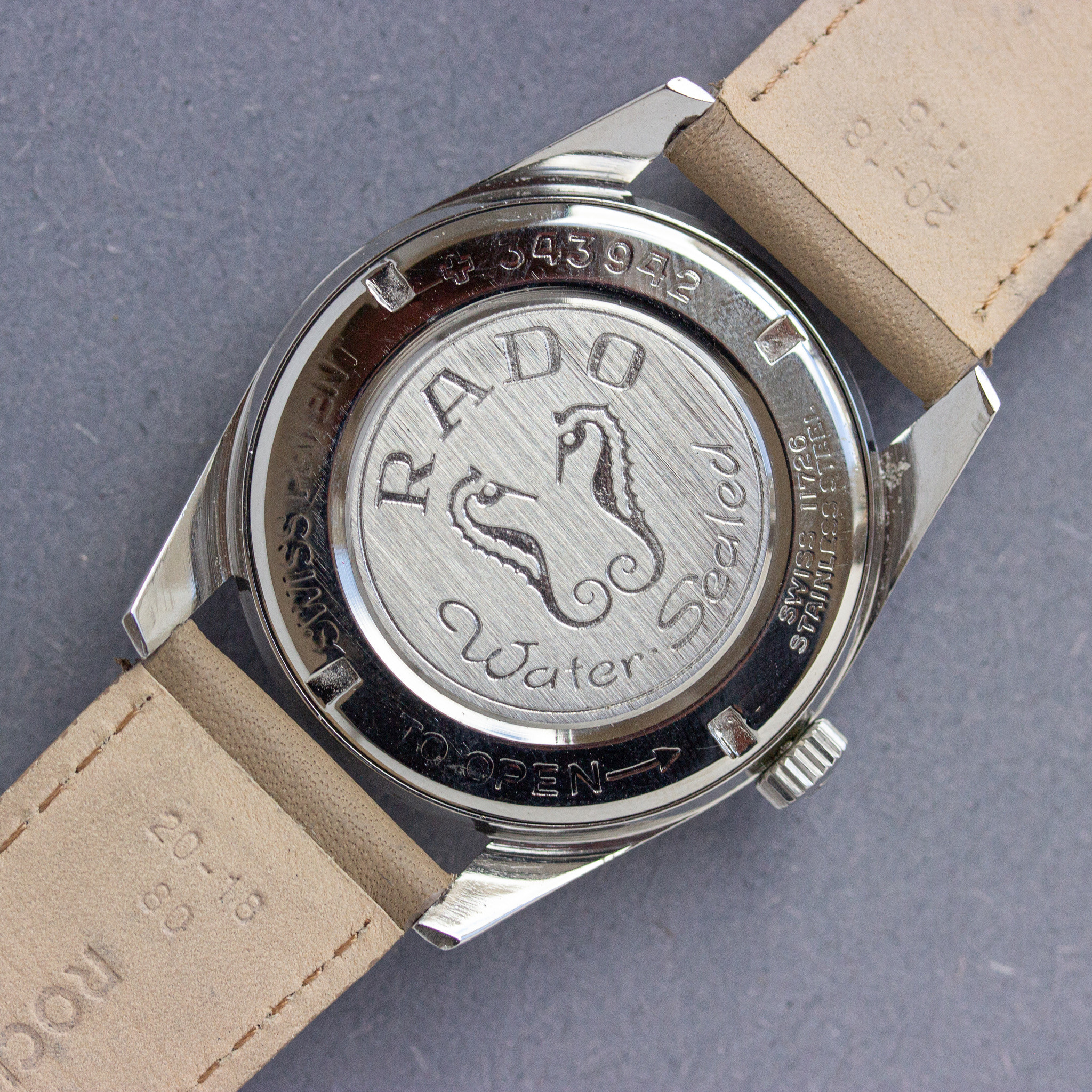 Vue de Rado 21jewels Green Horse AS 1702