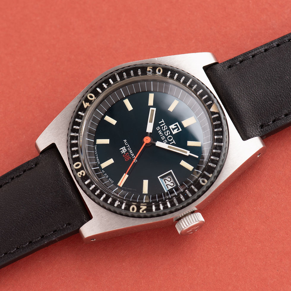 Thumbnail: Tissot Swiss Automatic PR516 Édition « Roger Moore » réf 44622-6X
