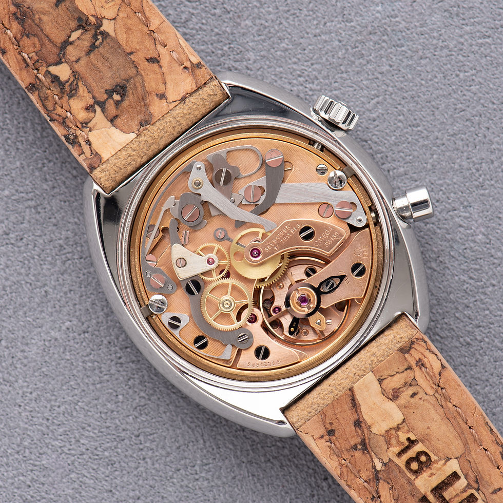 Thumbnail: Omega Genève Chronostop Réf 145.010 from 1968 Cal 865