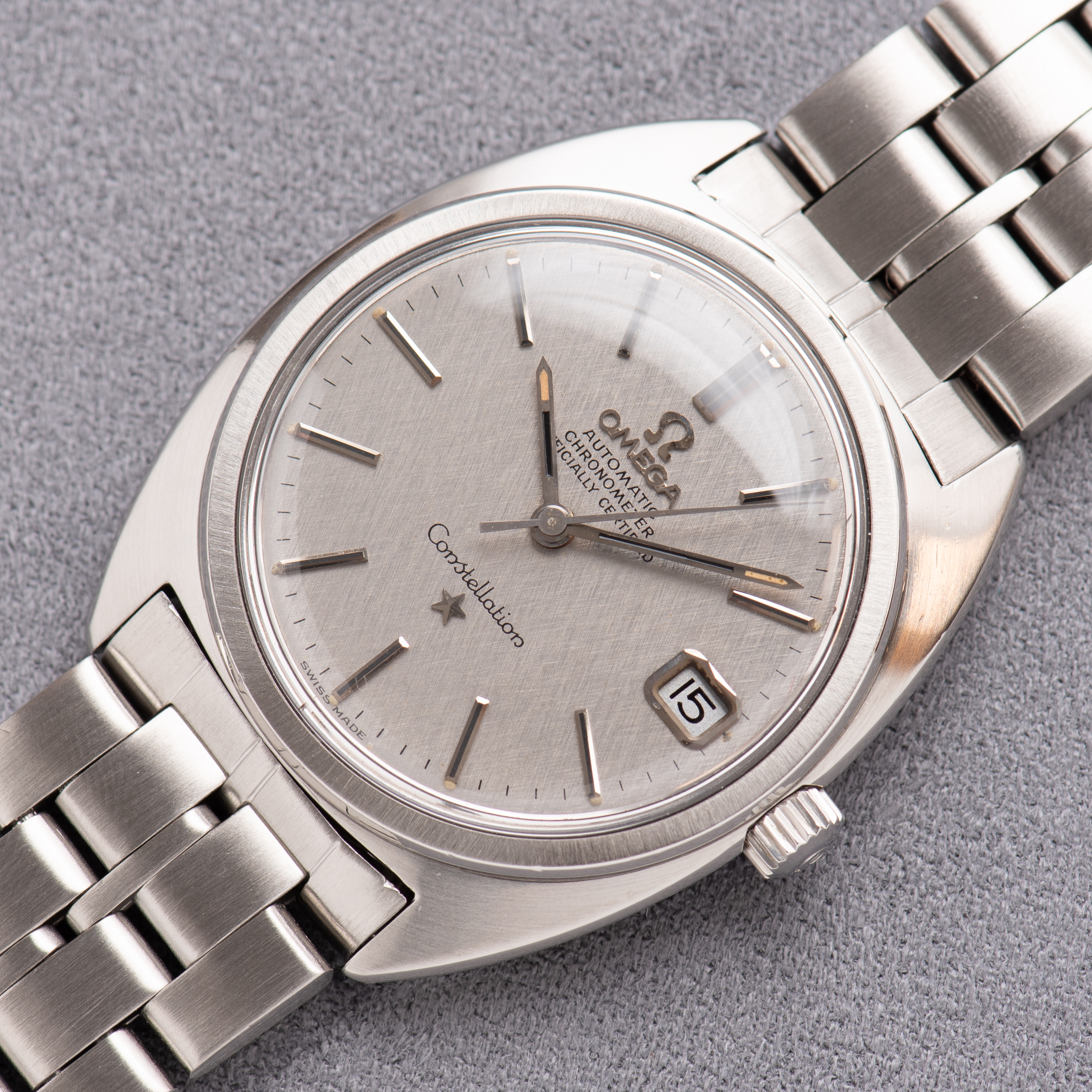 View of Omega Automatic Chronometer Constellation Réf 168.017SP from 1968