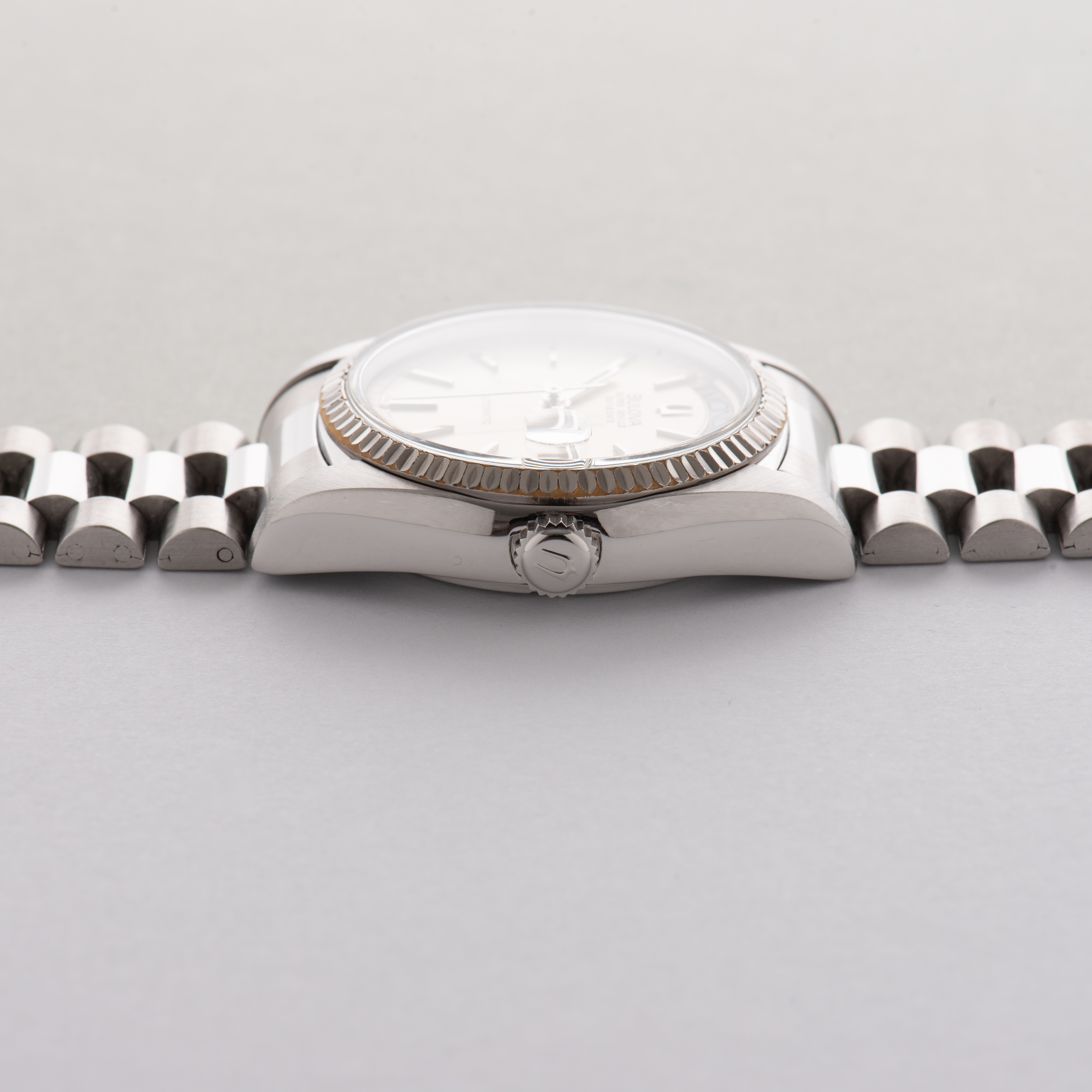 View of Bulova Automatic Super Seville Day & Date ref 4410101 ETA 2834