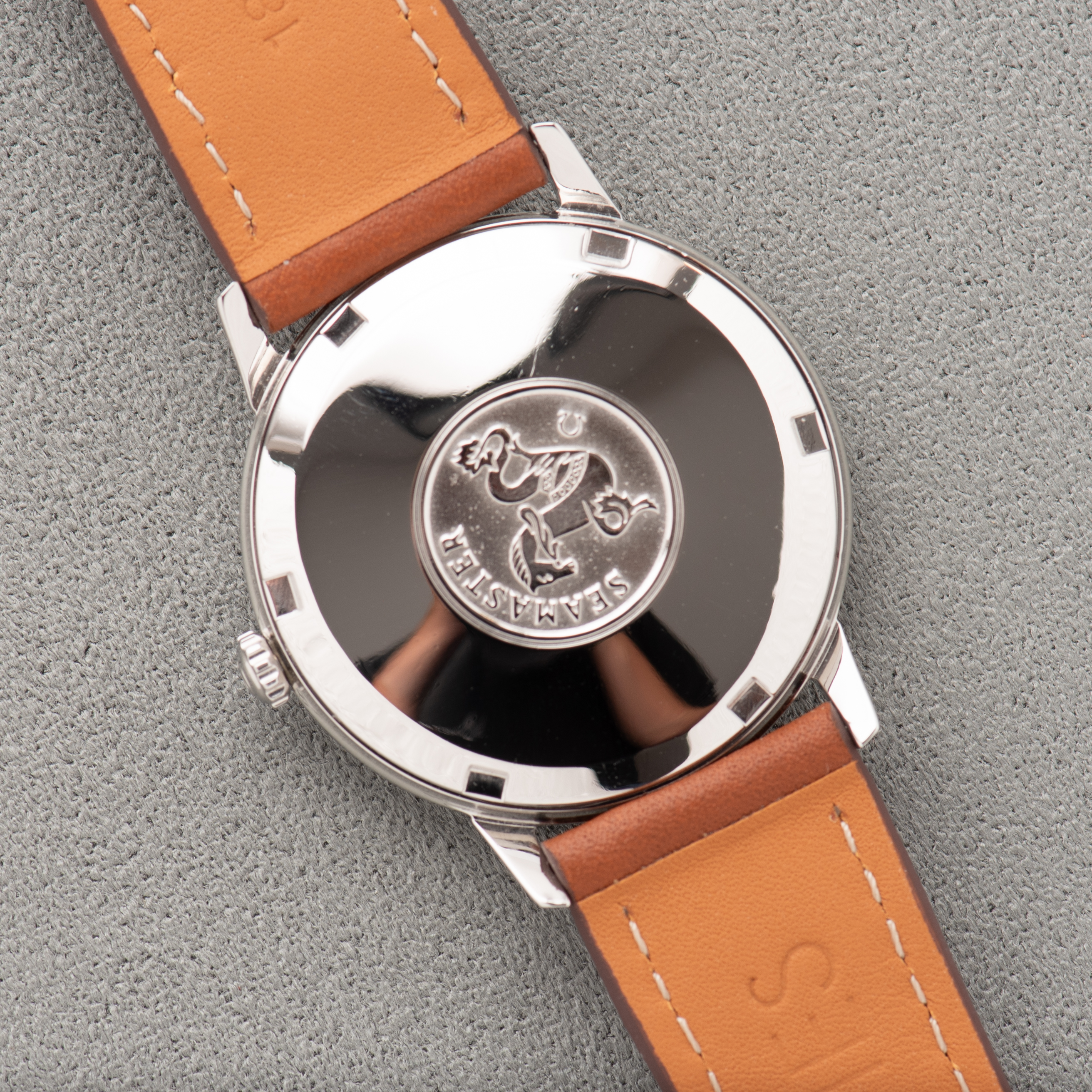 View of Omega Seamaster Automatic Silver Dial – Ref. 165.002 – 1963