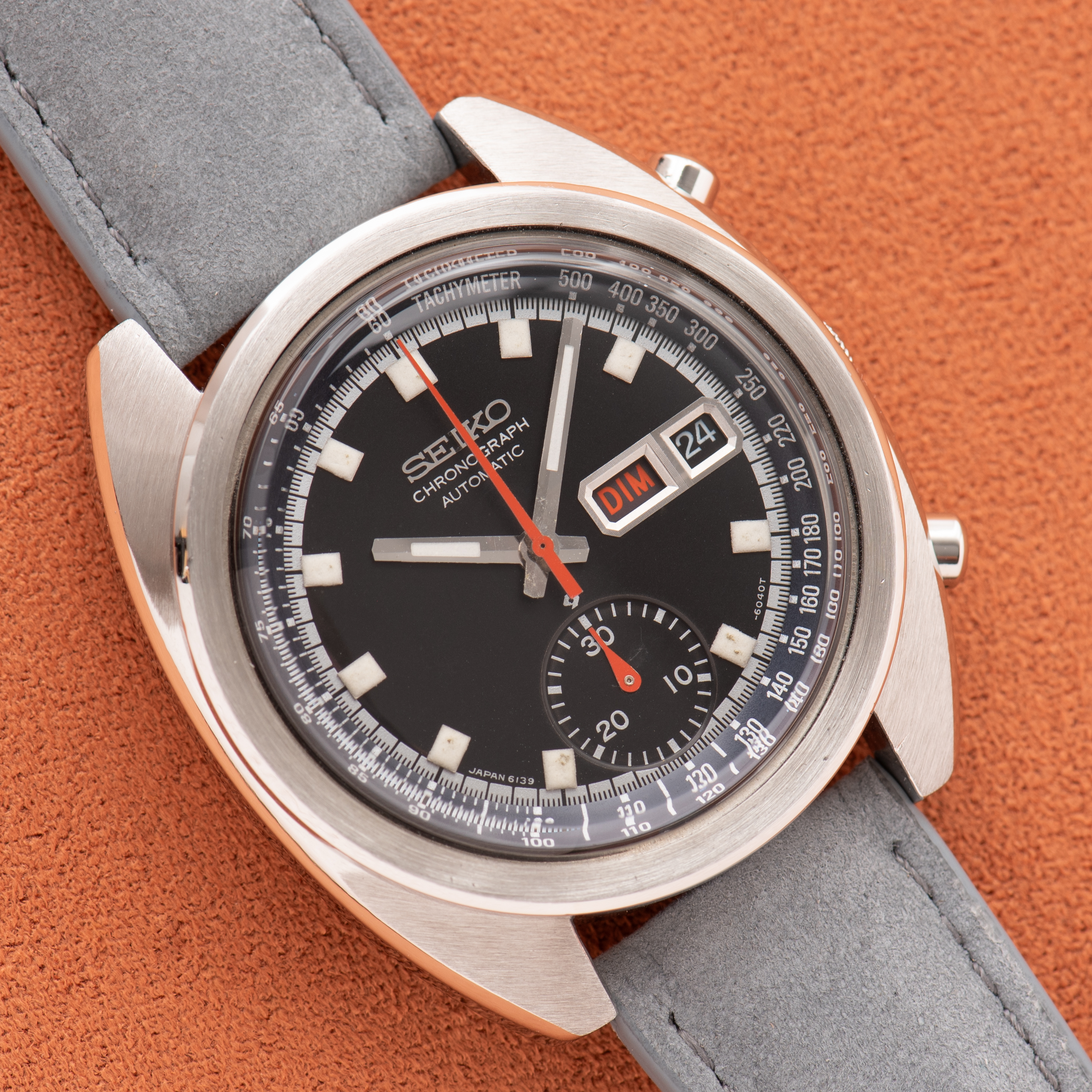 View of Seiko Chronograph Automatic Bruce Lee ref 6139-6012 from 70'