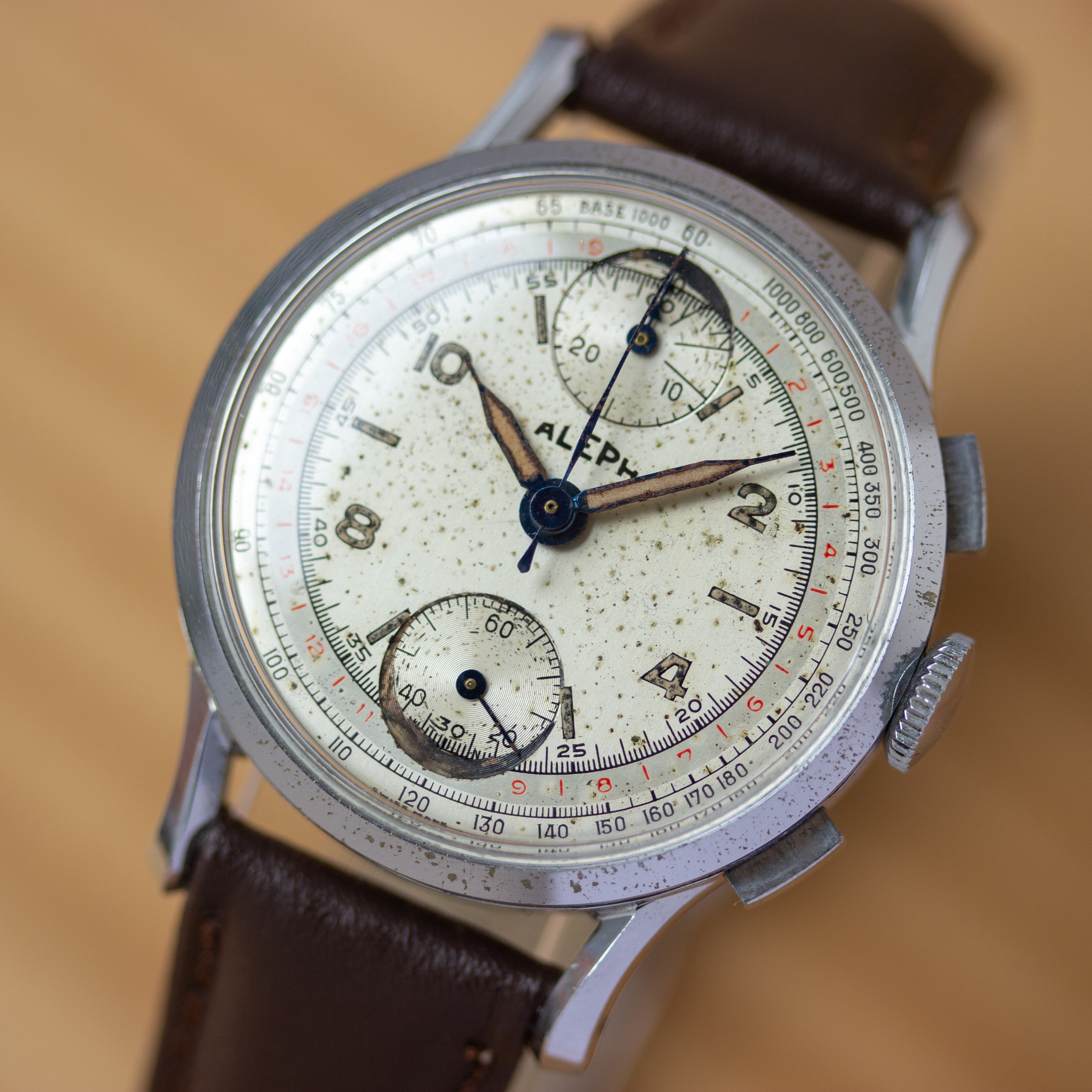View of ALEPH Chronograph NOS come 170