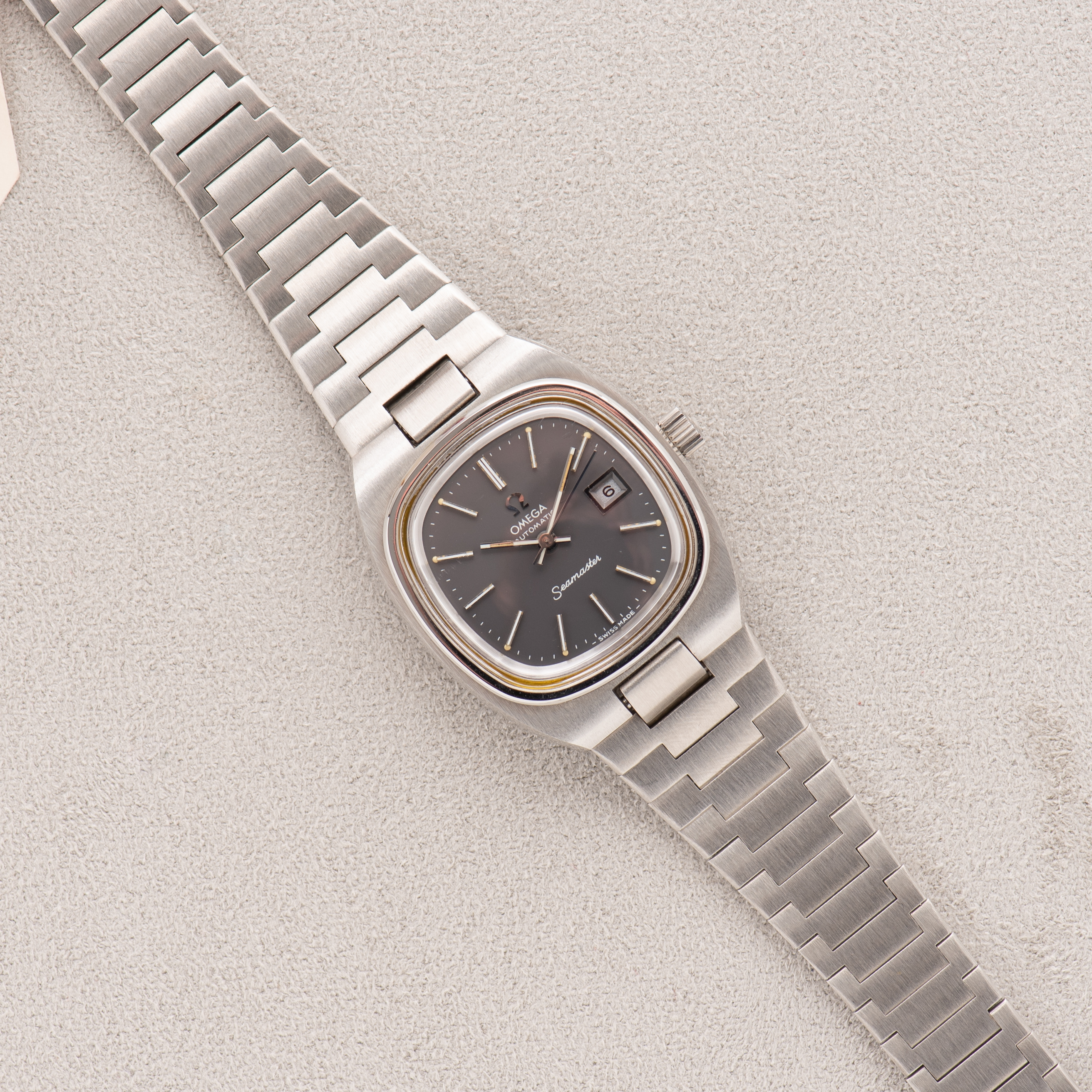View of Omega Automatic Seamaster ref ST 766-0819 New Old Stock from 1970