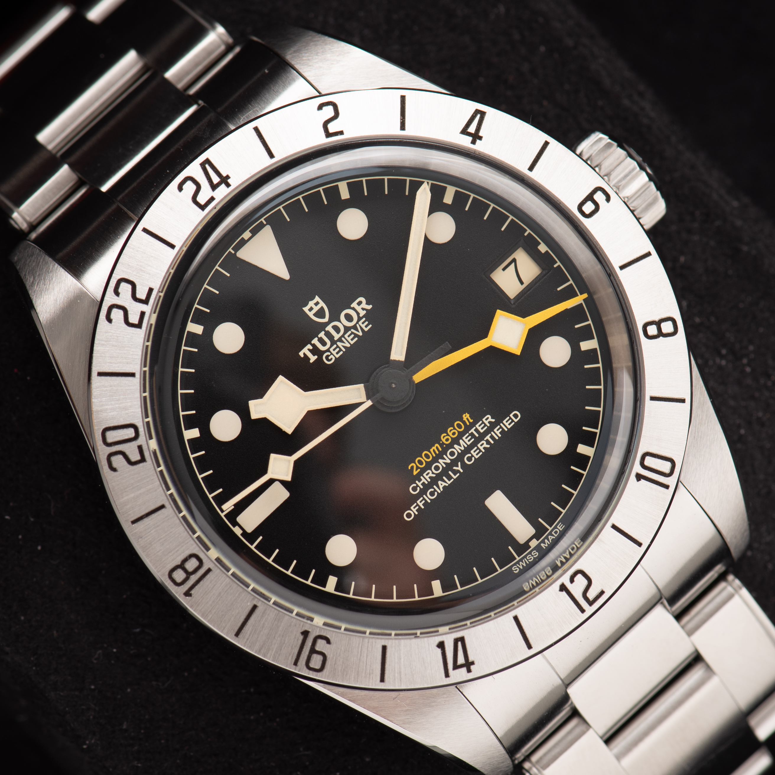 View of Tudor Black Bay Pro GMT ref 79470 Full set from 2024