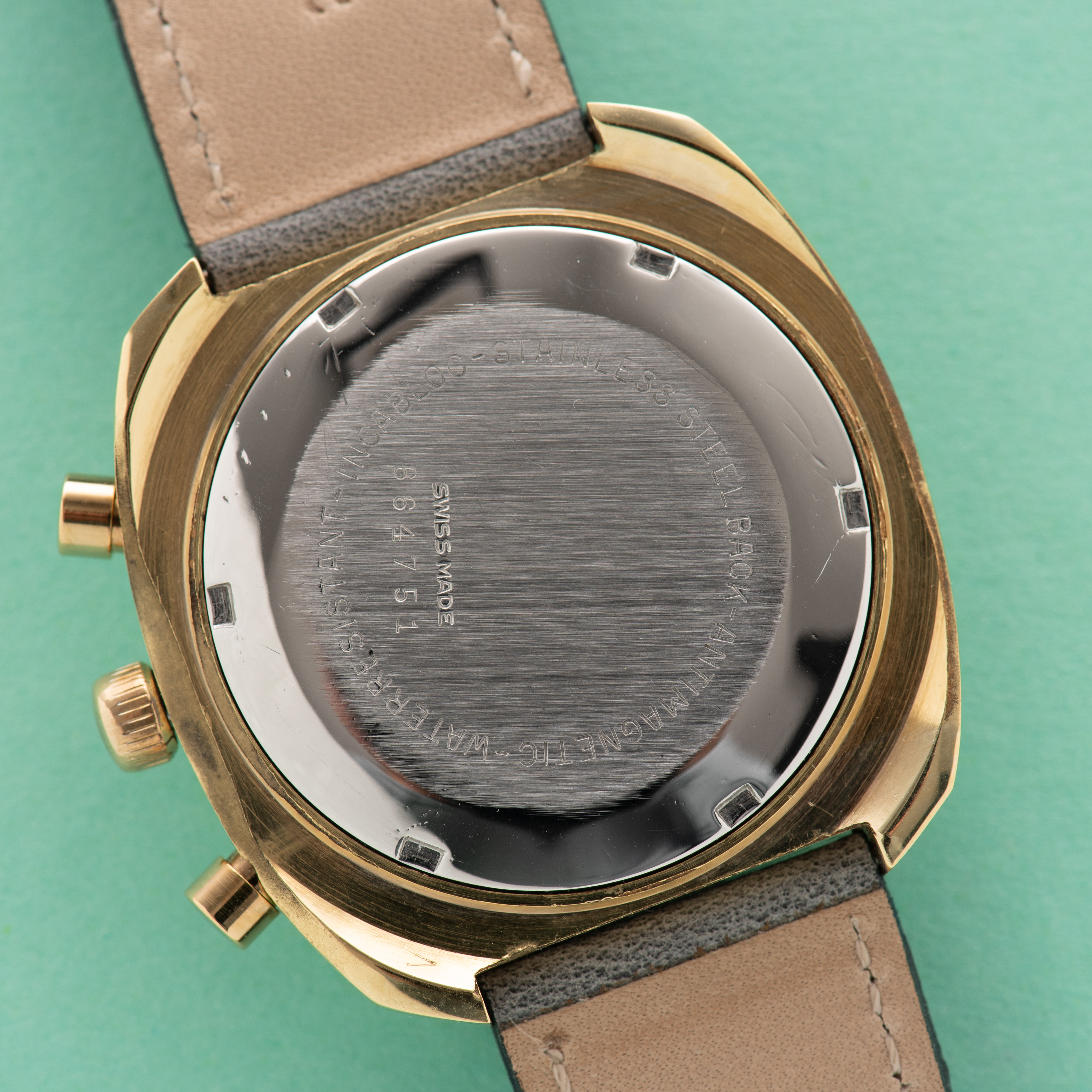 Vue de Herma Le Mans Chronographe Valjoux 7733