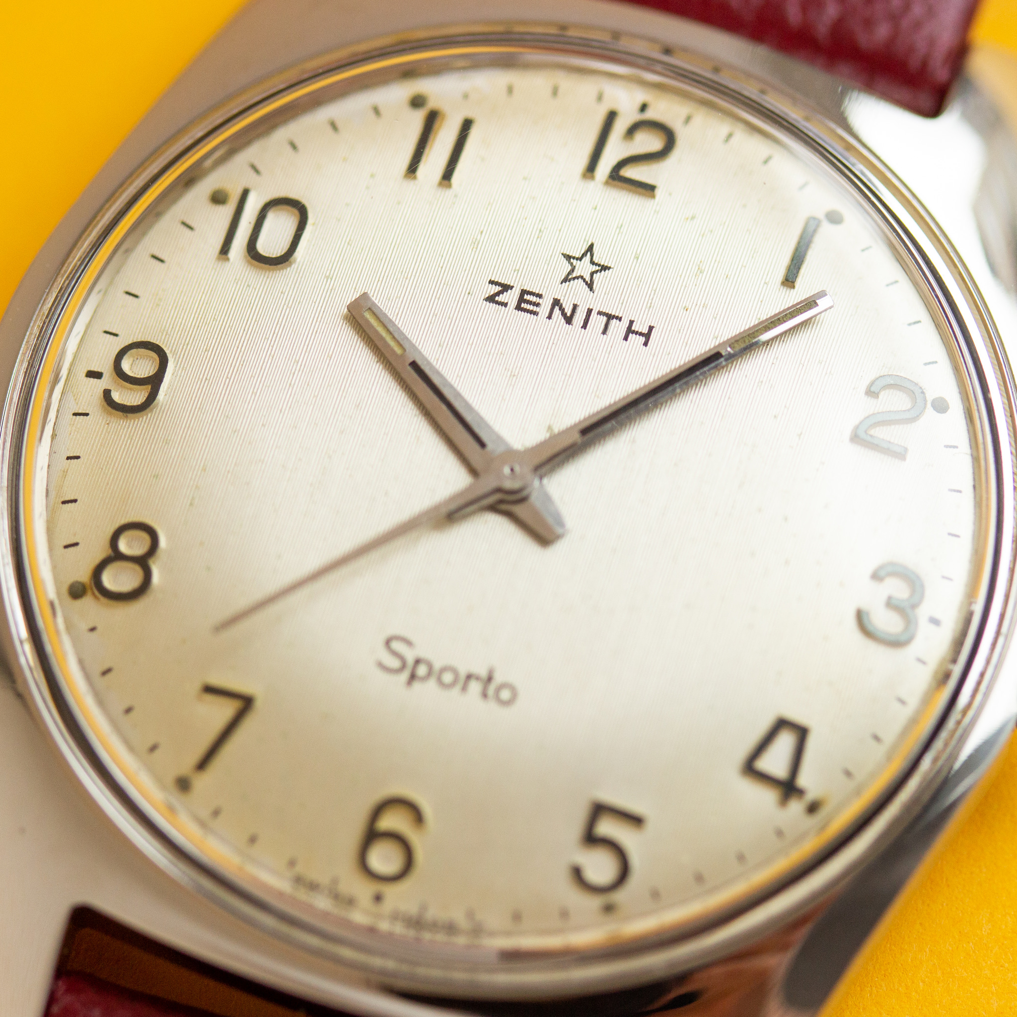 View of Zenith sporto réf 1201 4 SP cal 2542