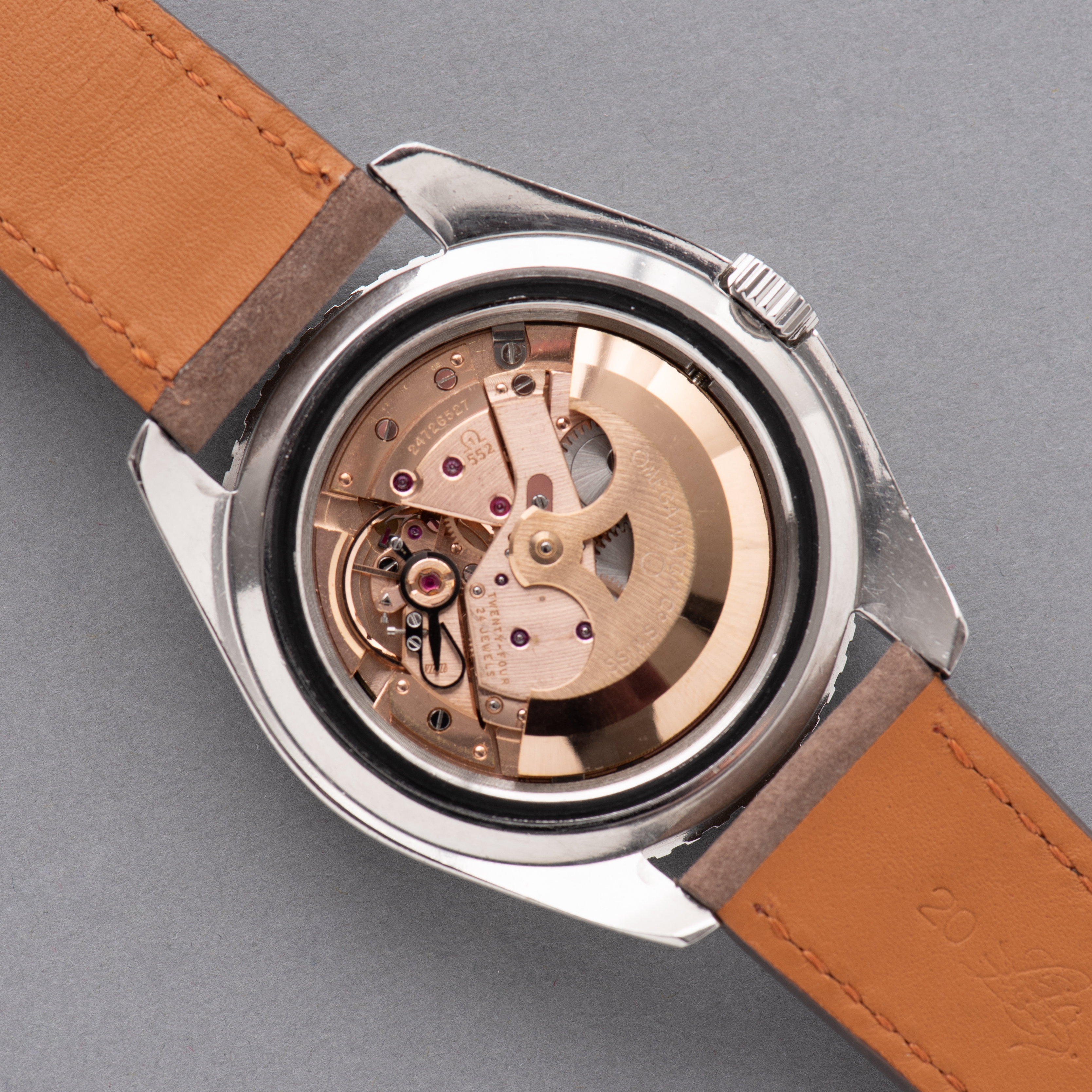 View of Omega Seamaster 300 Automatic HF Case Ref 165.024 from 1966