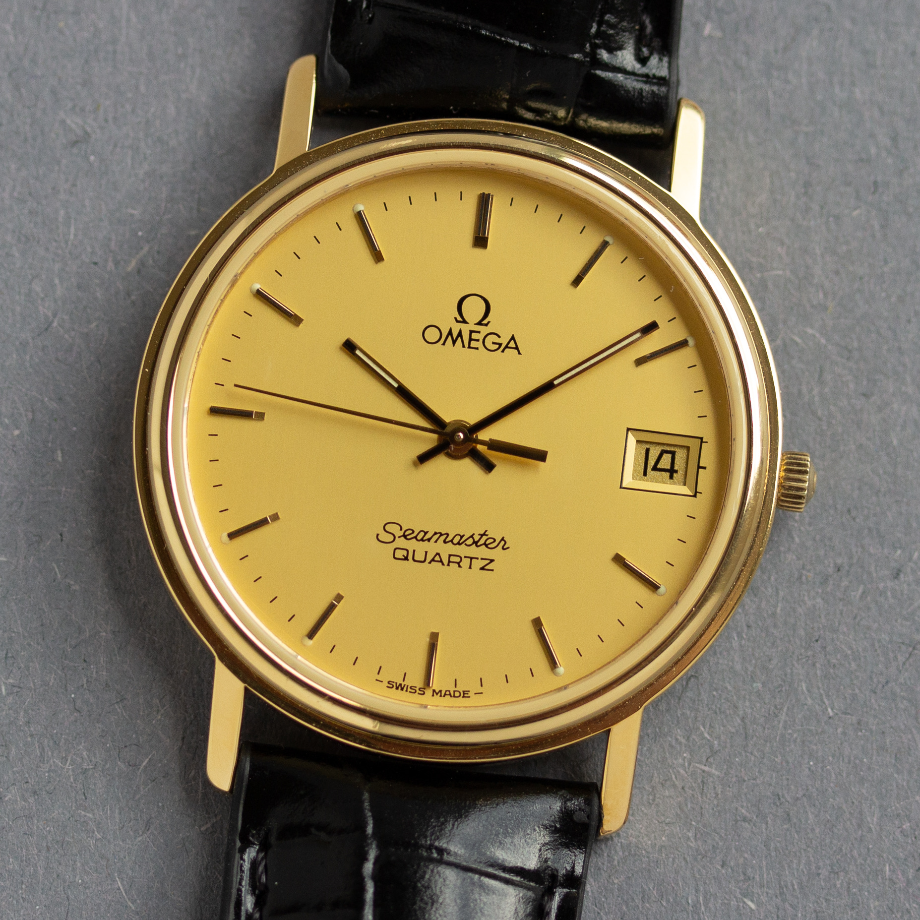 Vue de Omega Seamaster NOS Quartz réf 196 0266 396 0969