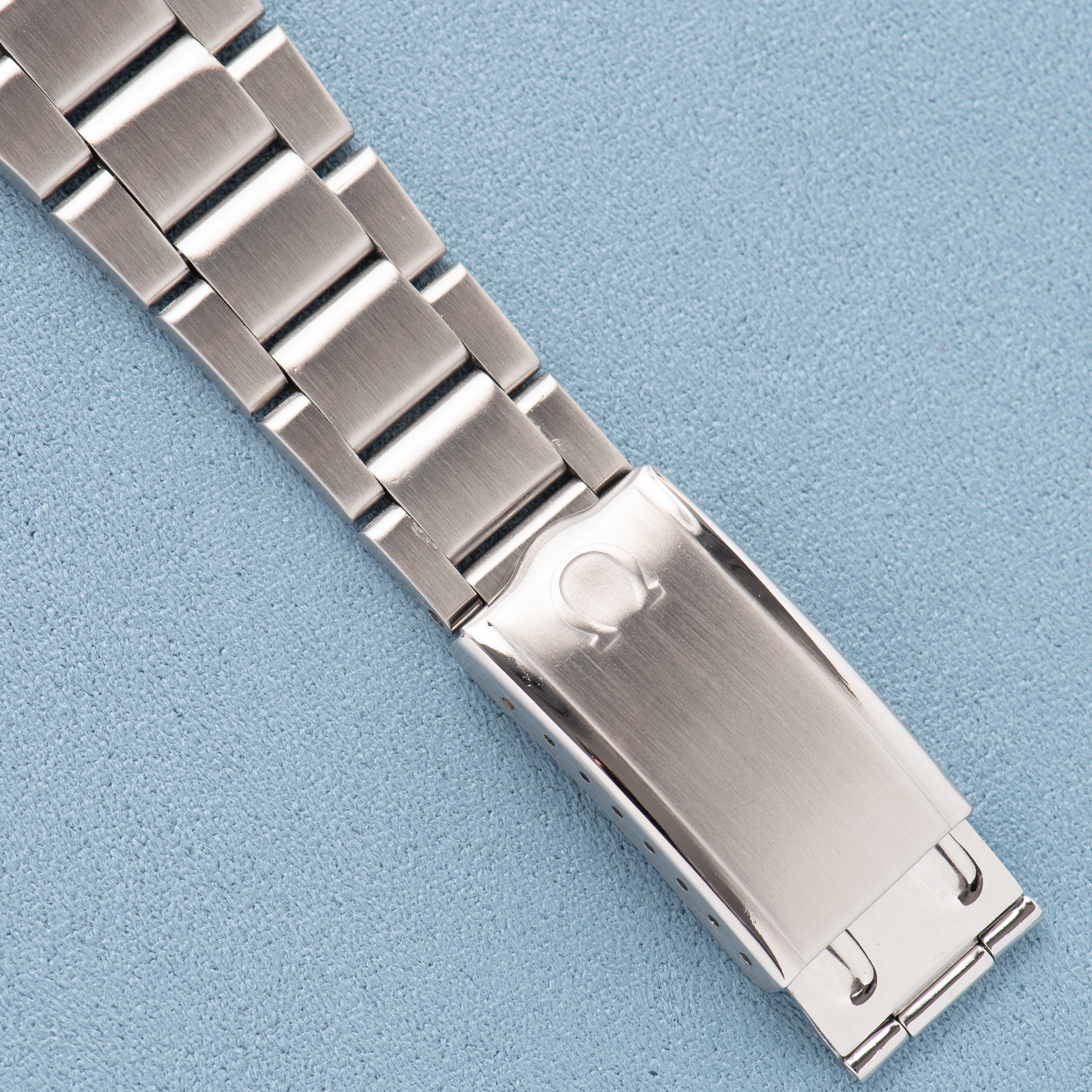 View of Omega Automatic Seamaster Cosmic 2000 Spider dial Réf 166.0129 from 1973