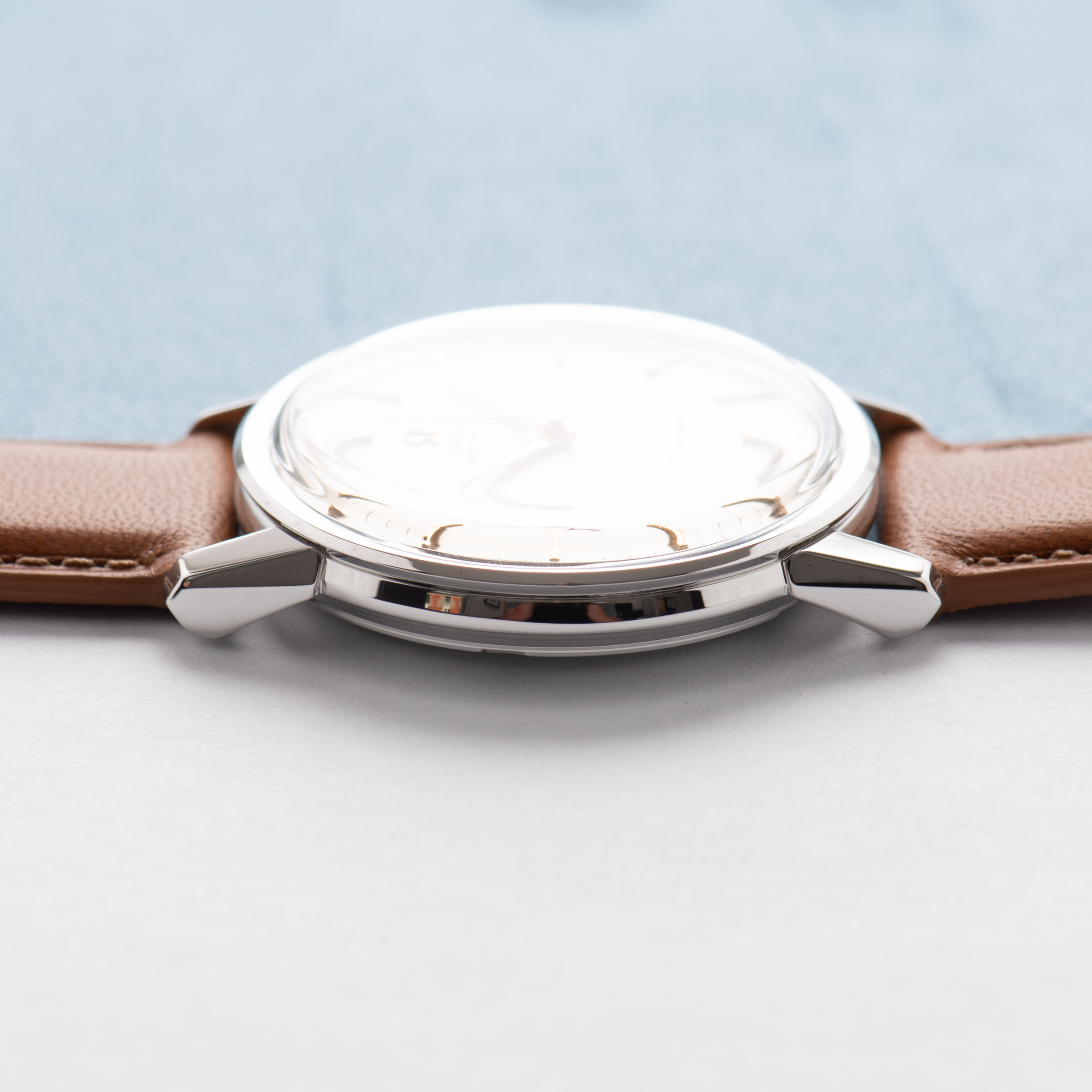 View of Omega Seamaster Automatic Silver Dial – Ref. 165.003 – 1966