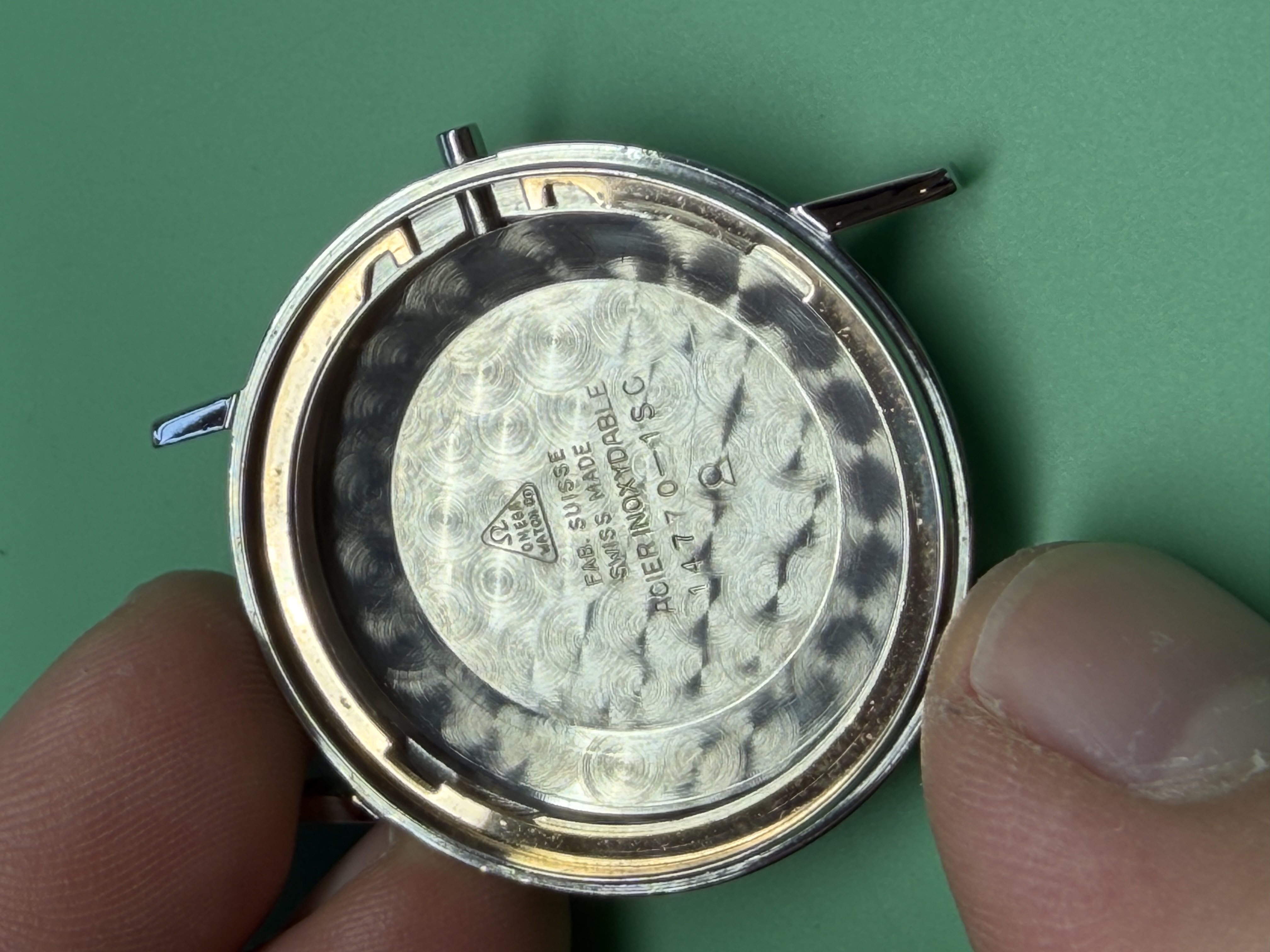 Vue de Omega Seamaster ‘Pre De Ville’ Silver Dial Automatic Réf 14770-1SC from 1961