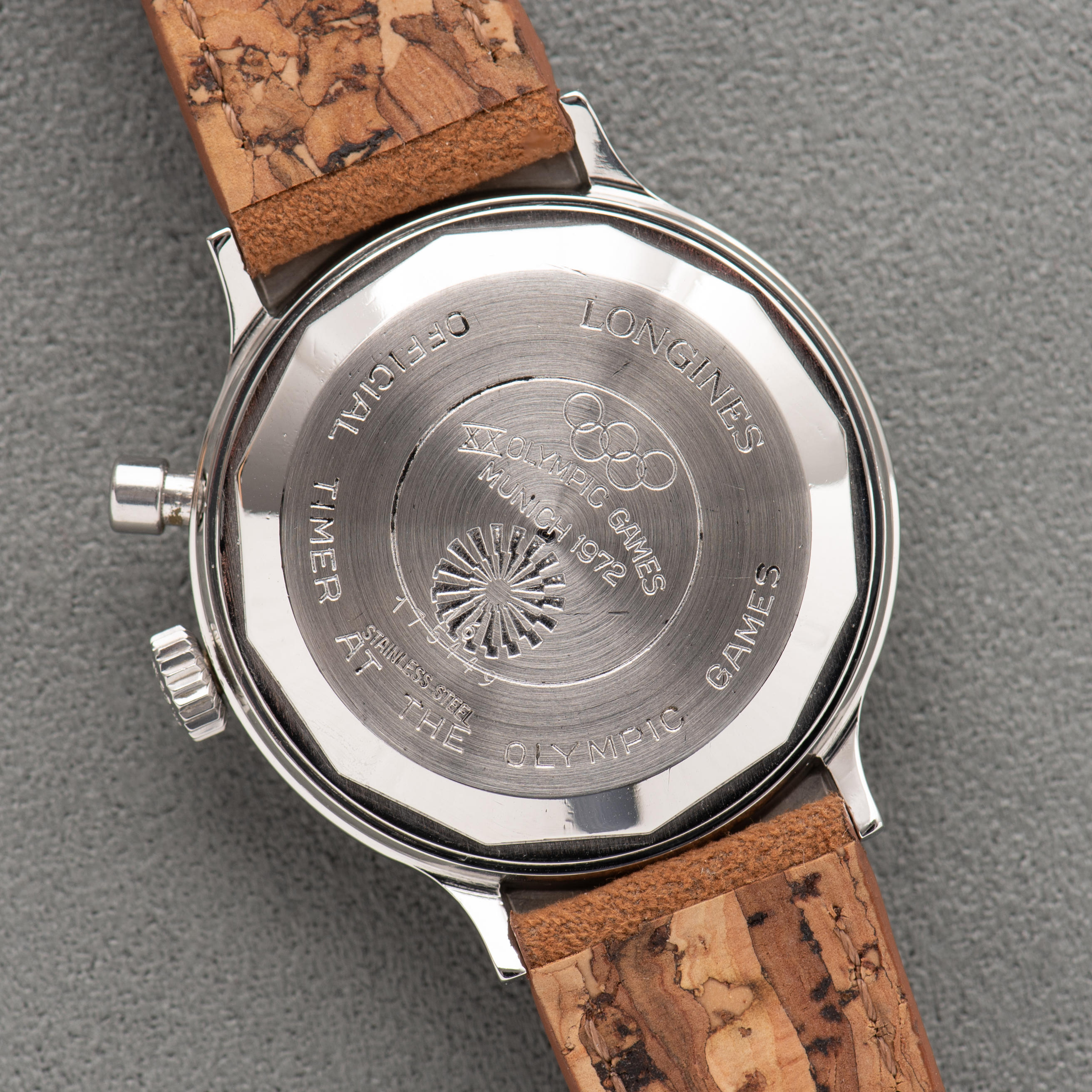 Vue de Longines Conquest Olympic Games Munich 1972 Réf 8615 1