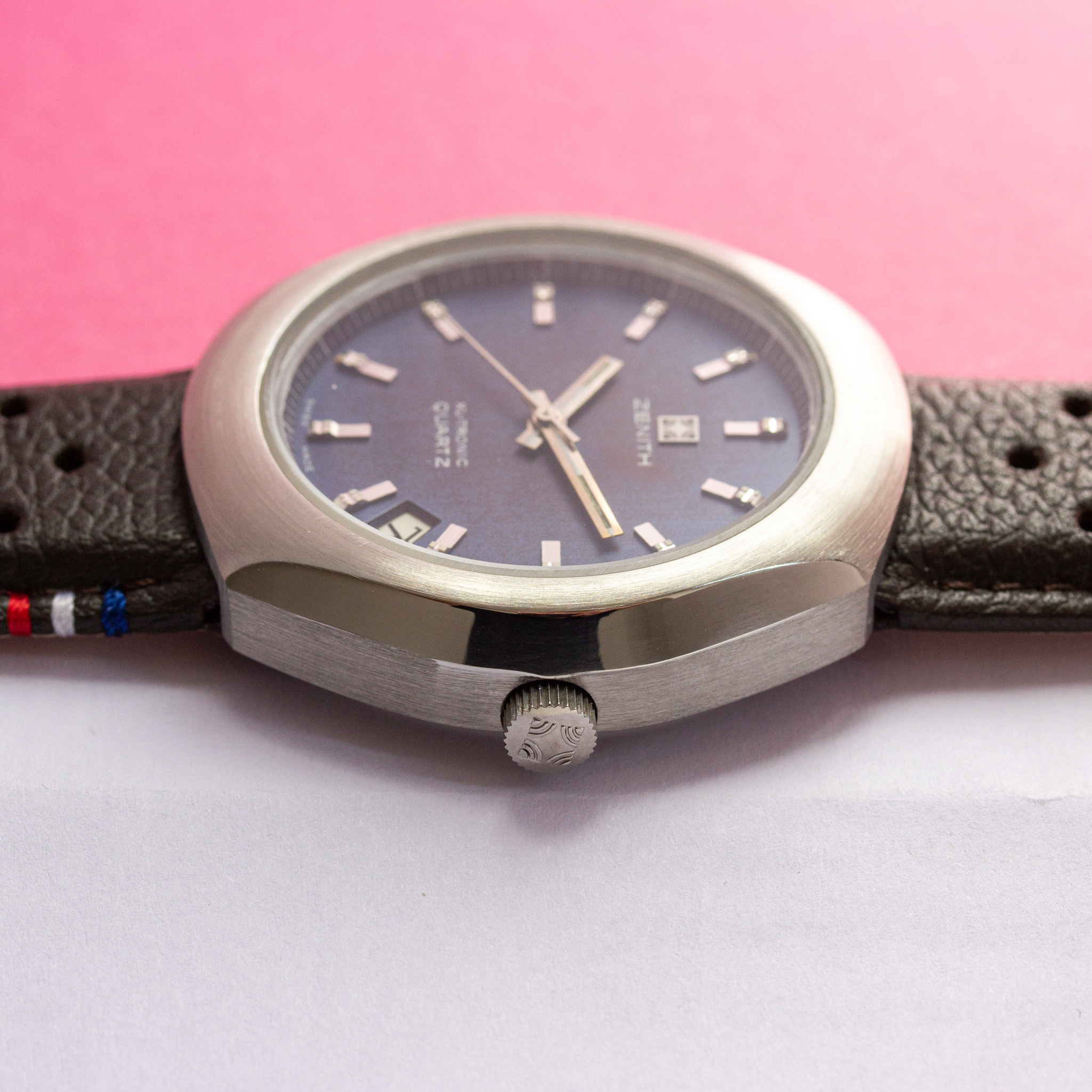 Vue de Zenith Xl-tronic Quartz réf 01.0030.510 New Old Stock
