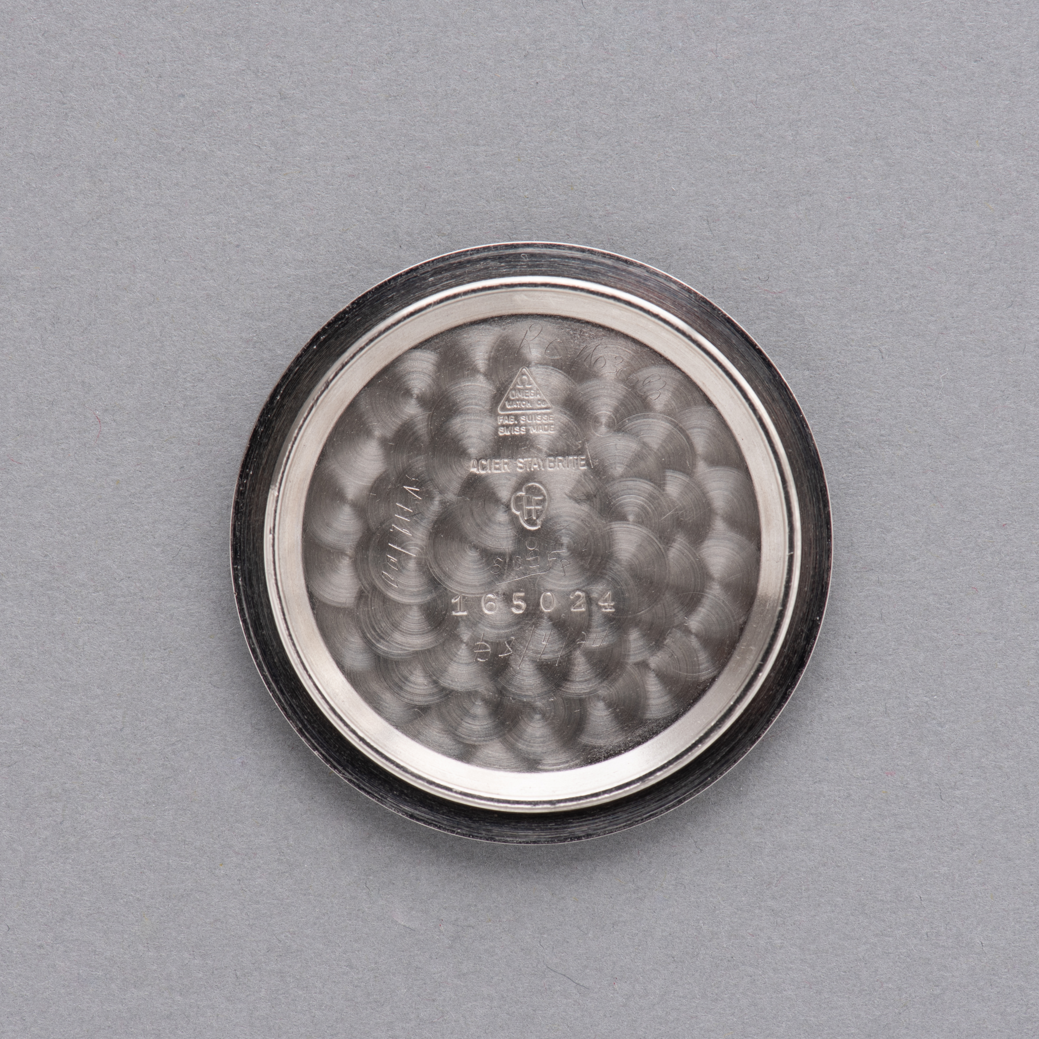 View of Omega Seamaster 300 Automatic HF Case Ref 165.024 from 1966