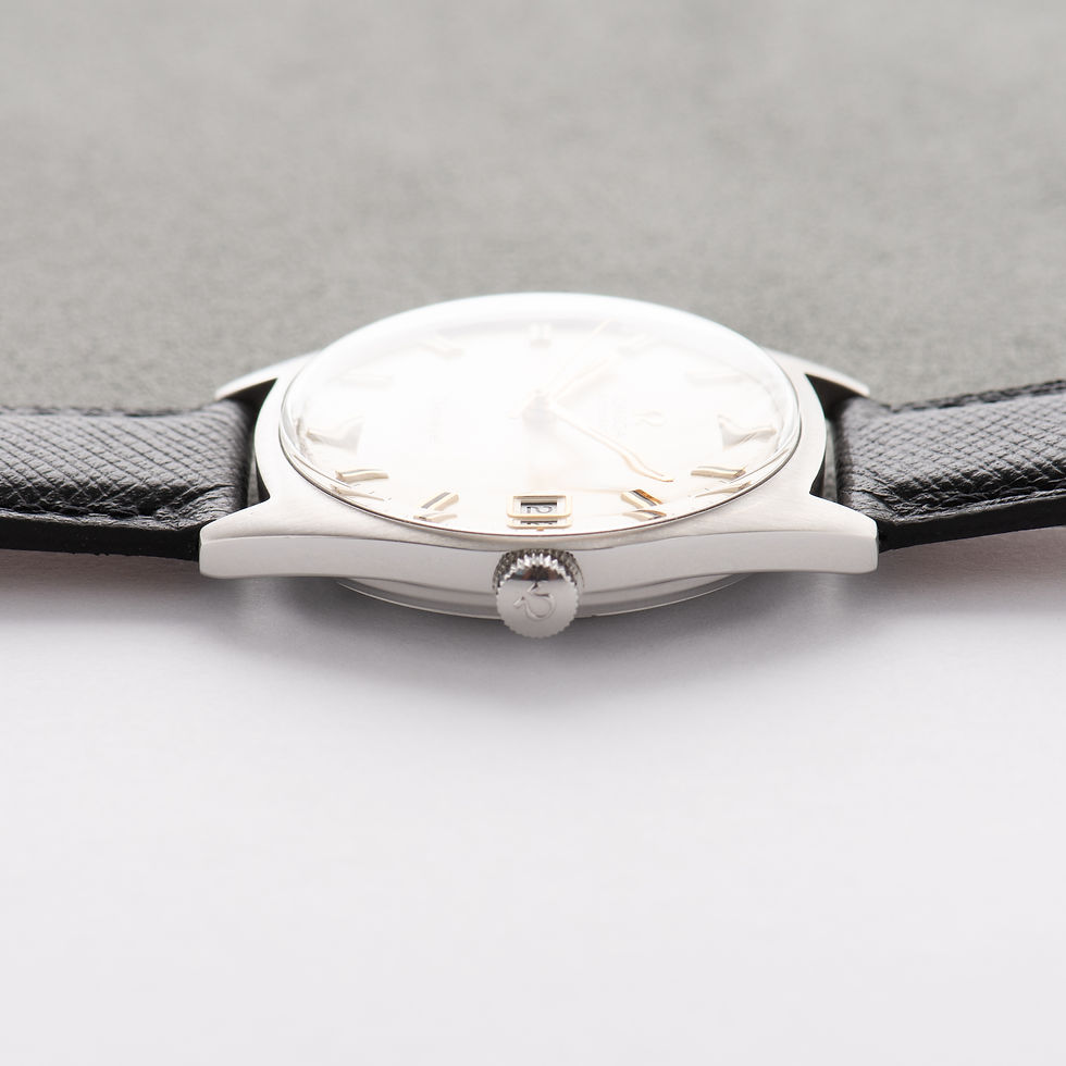 Miniature : Omega Automatic Genève Creme Dial réf 166.041 from 1968