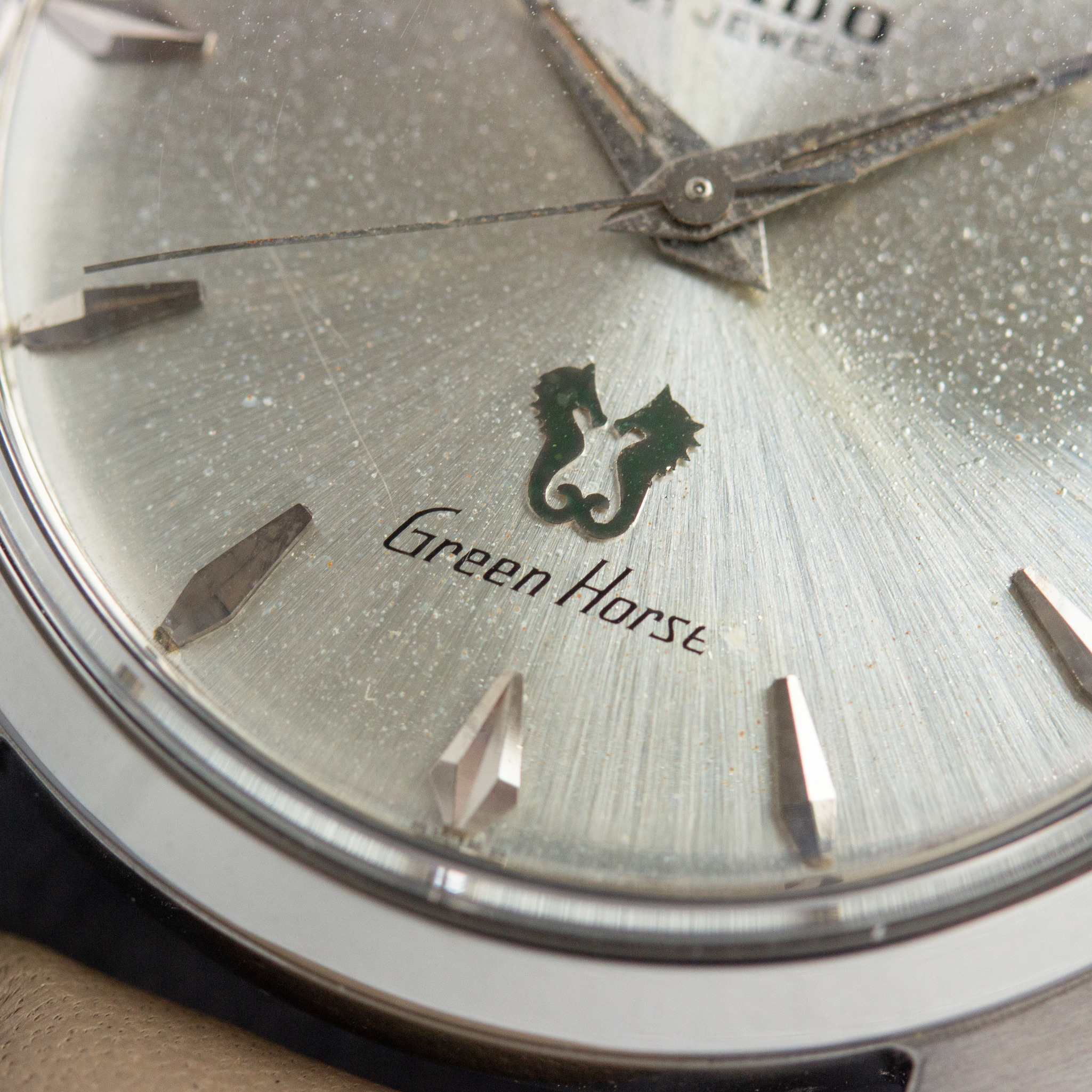 Vue de Rado 21jewels Green Horse AS 1702